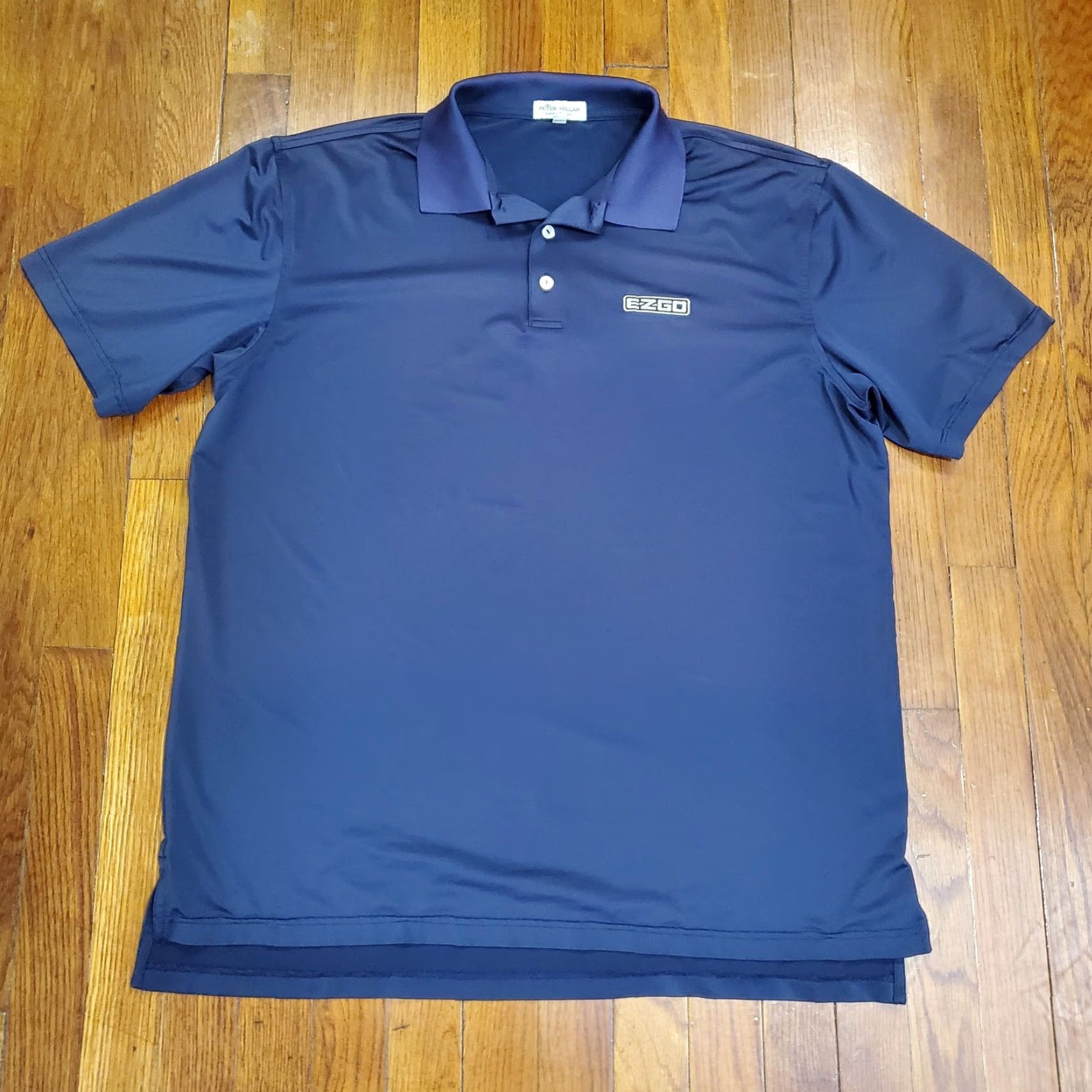 Peter Millar Peter Millar Polo Shirt Mens Large Blue Summer Comfort EZGO Golf Performance Shirt Size US L / EU 52-54 / 3 - 2 Thumbnail