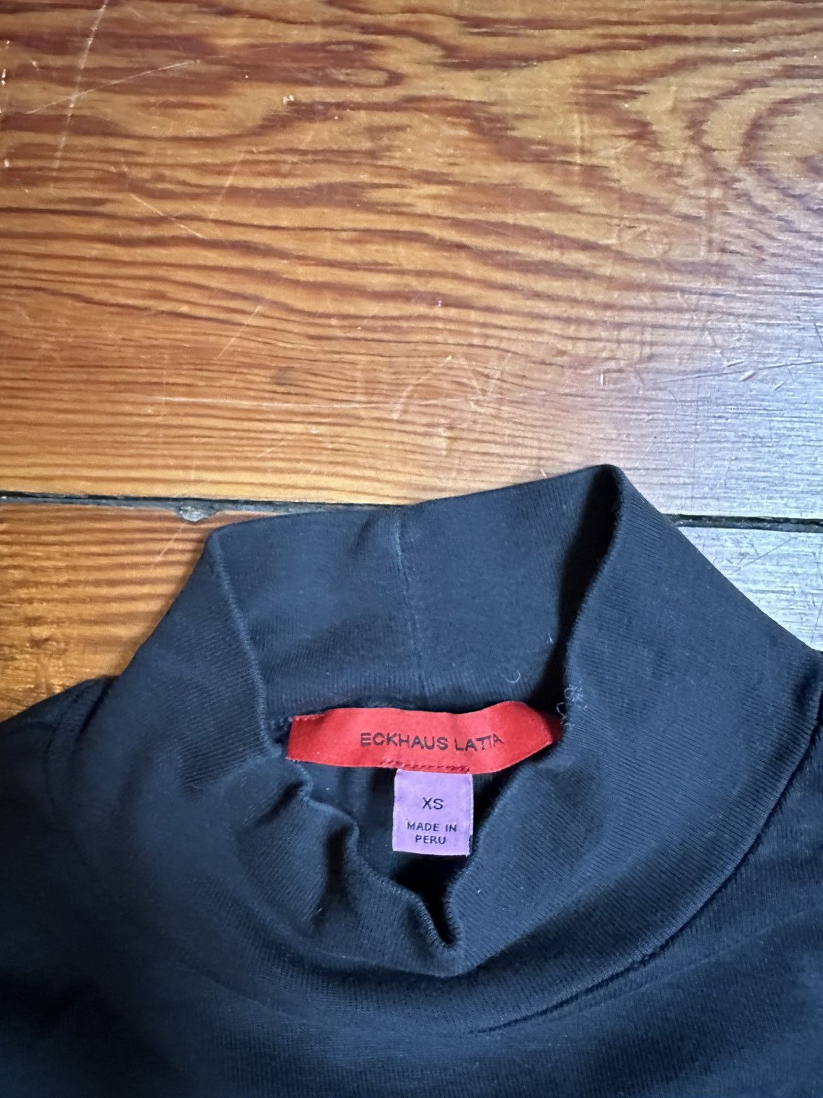 Eckhaus Latta Eckhaus Latta Lapped Baby Tee Size XS / US 0-2 / IT 36-38 - 3 Thumbnail