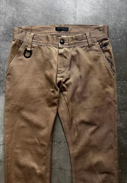 Other MIDAS Early Era Embroidered Denim Jeans Size US 40 / EU 56 - 3 Thumbnail