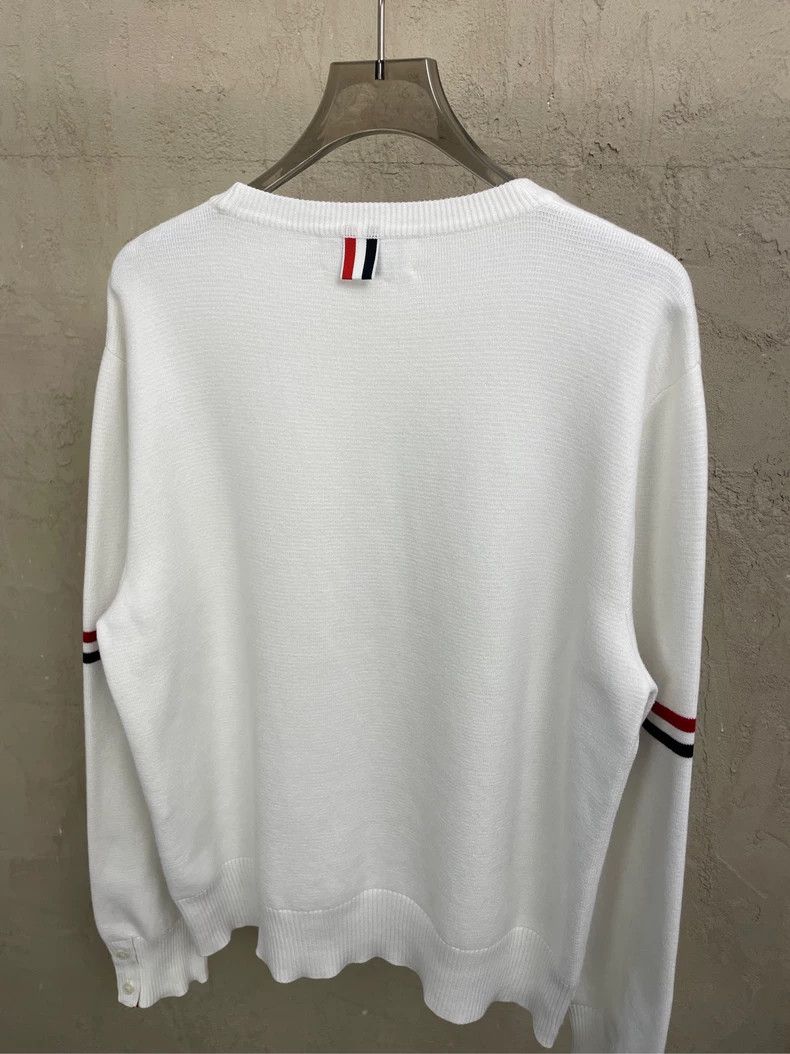Thom Browne Thom Browne Round neck knit Size US M / EU 48-50 / 2 - 3 Thumbnail