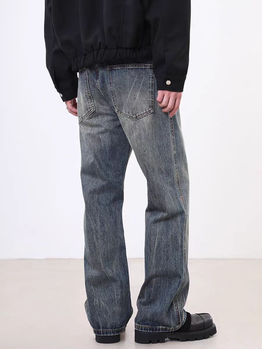 Japanese Brand × Vintage Vintage Street Washed and Aged Loose Casual Jeans Y2K Size US 36 / EU 52 - 3 Thumbnail