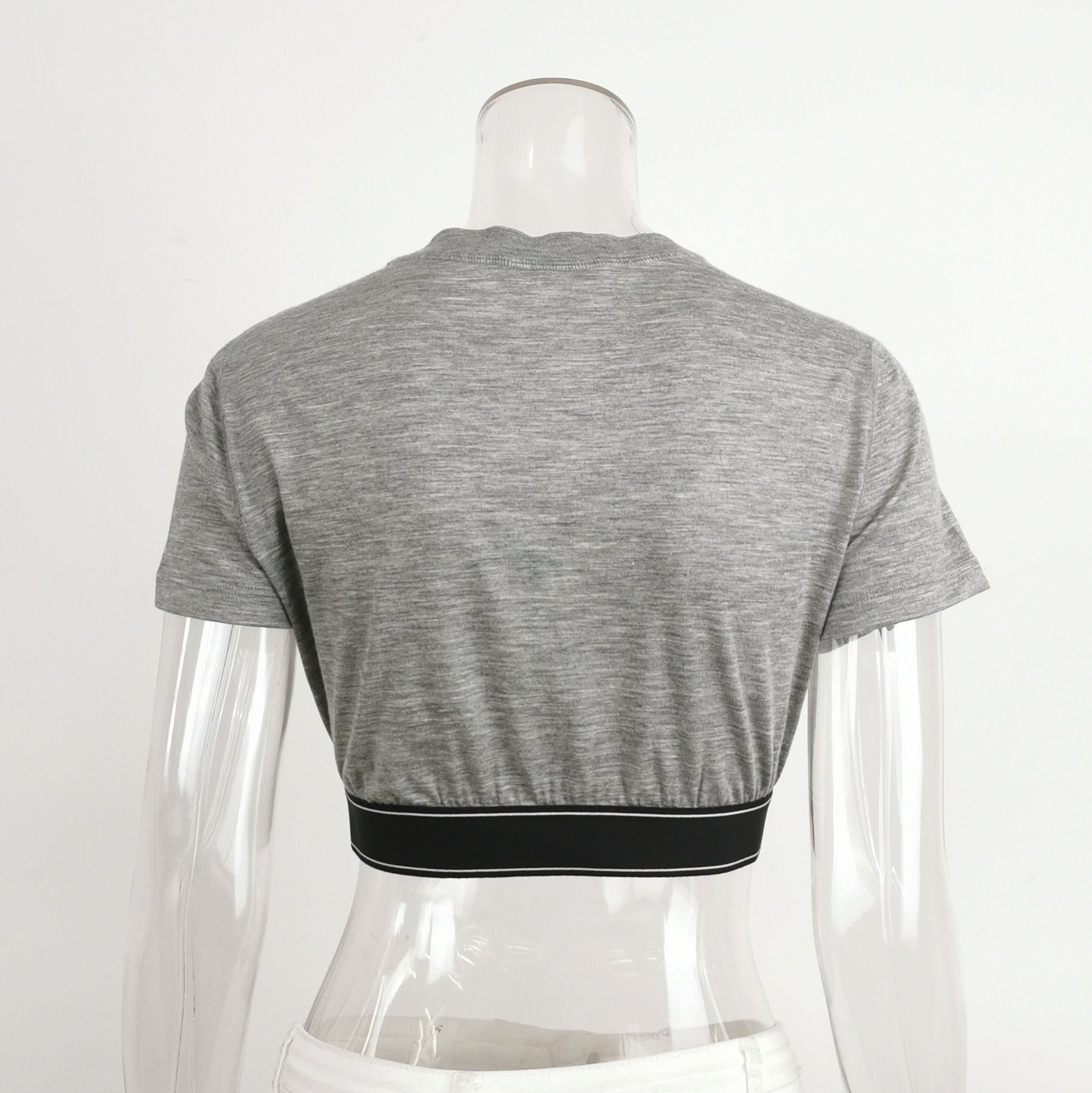 Other Prada Logo Crop Top in Velvet Blend . Size S / US 4 / IT 40 - 2 Thumbnail