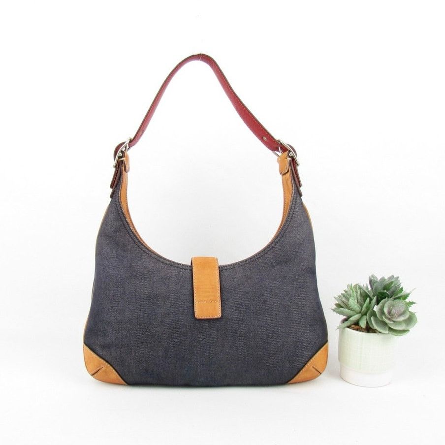 バッグ COACH 12748 Signature Denim Hobo Bag Y2K Coach Coach Y2K Vintage Denim Hobo Bag | Grailed