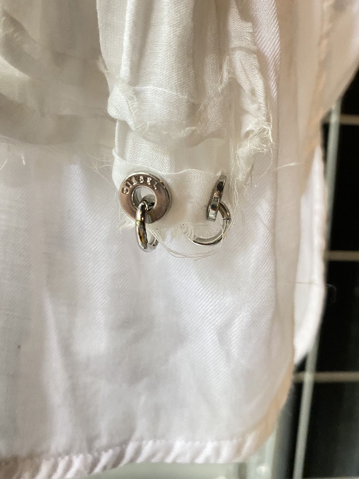 Diesel Diesel white blouse Size ONE SIZE - 15 Thumbnail