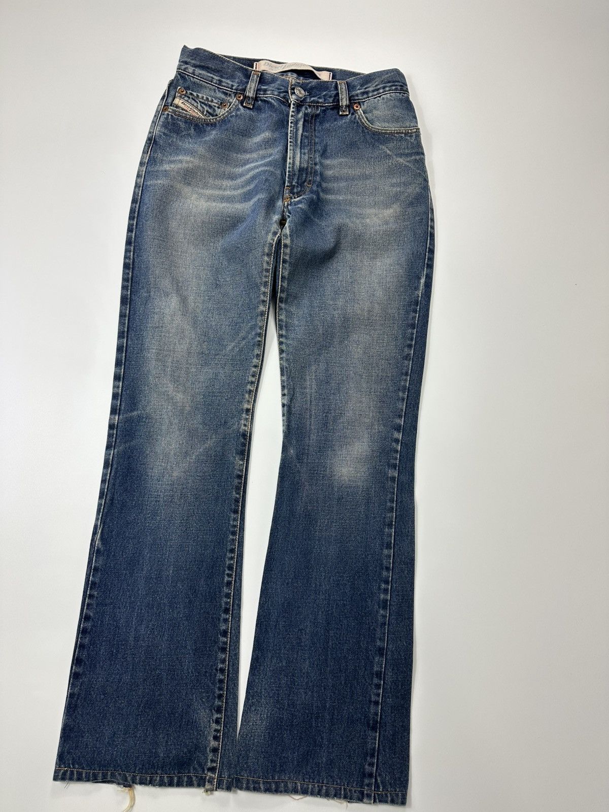 Diesel Diesel Dark Denim Jeans 27 Size Made In Italy Size US 27 - 4 Thumbnail