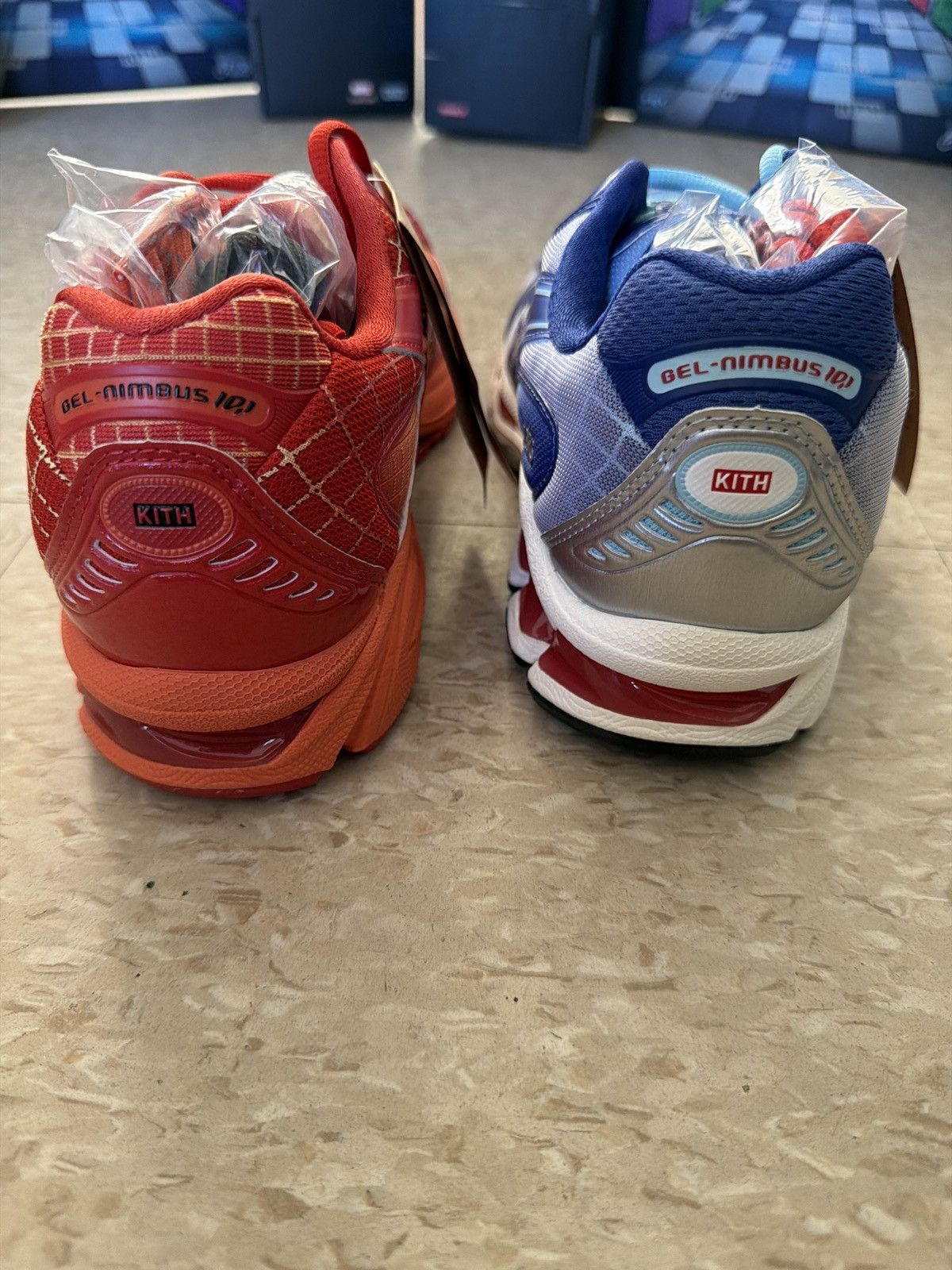 Asics × Kith Kith x asics x marvel vs capcom (iron man vs mega man) Size US 10.5 / EU 43-44 - 7 Thumbnail