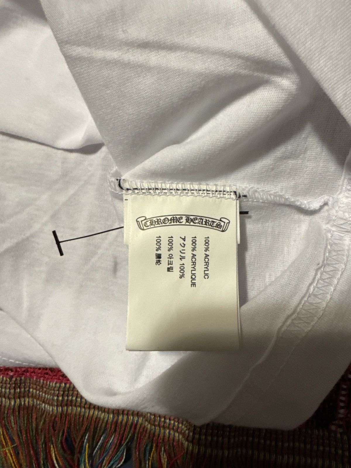 Chrome Hearts Chrome Hearts x Foti Logo Long Sleeve Tee Shirt Size US L / EU 52-54 / 3 - 23 Thumbnail