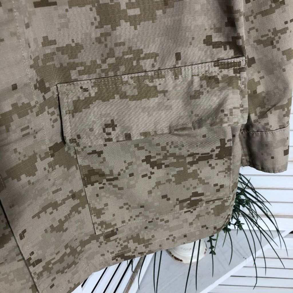 Other USMC Marine Corp issue camouflage cotton combat jacket S R Size US S / EU 44-46 / 1 - 6 Thumbnail
