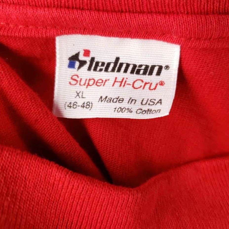 Vintage VINTAGE Stedman Hike Maryland T Shirt Mens XL Red 90s Backpacking Made In USA Shirt Mens XL Red 90s Hiking Mountain Outdoors Size US XL / EU 56 / 4 - 7 Thumbnail