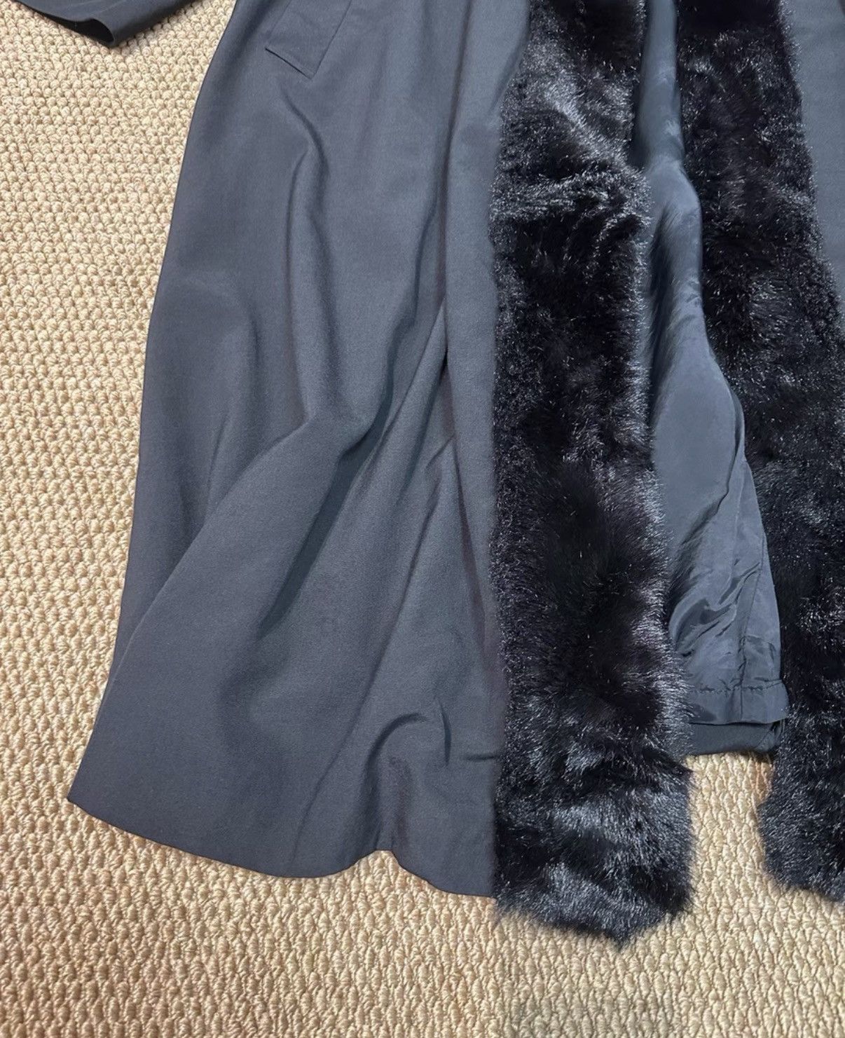 Comme des Garcons Comme des Garçons Furry Collar Deconstructed Long Coat K23 Size US L / EU 52-54 / 3 - 2 Thumbnail