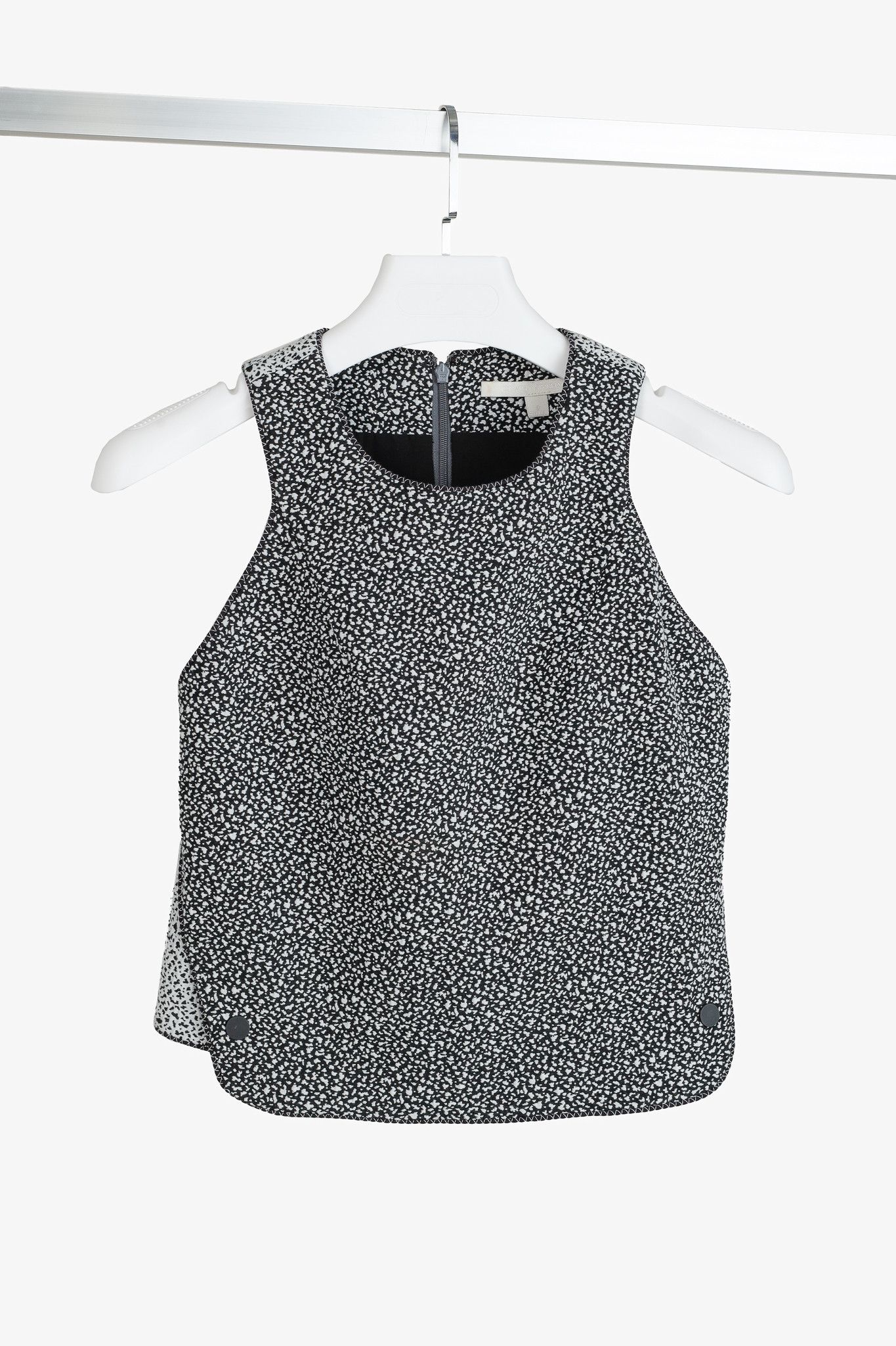 Jonathan Simkhai Jonathan Simkhai PF/15 Speckled Jacquard Sleeveless Top Size XS / US 0-2 / IT 36-38 - 1 Thumbnail