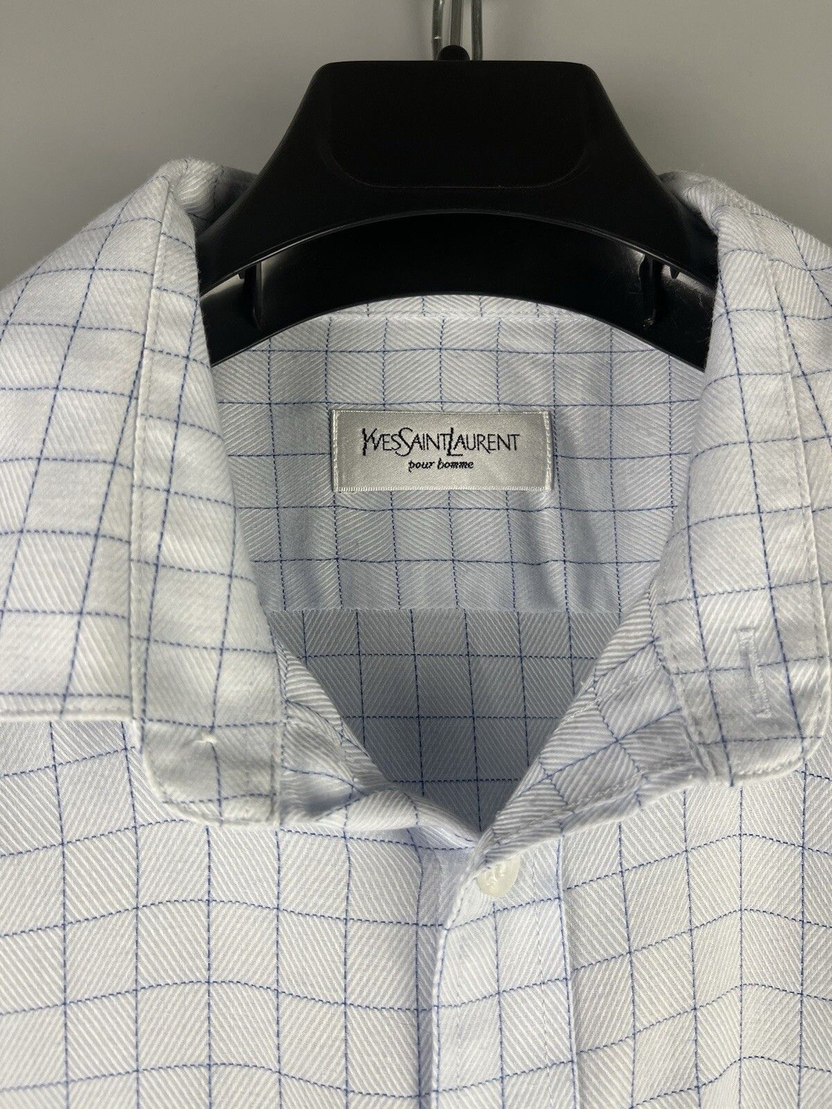 Yves Saint Laurent Yves Saint Laurent YSL Luxury Casual Short Sleeve Shirt Size US L / EU 52-54 / 3 - 13 Thumbnail