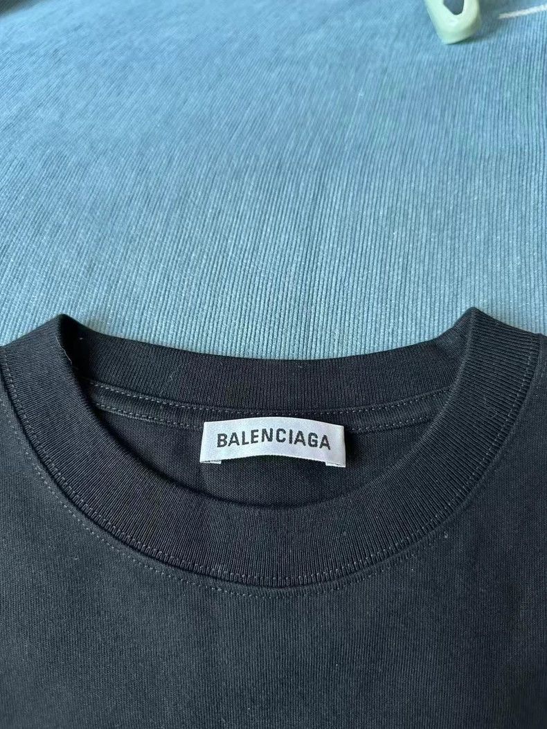 Balenciaga Balenciaga Black crew short sleeves Size US XS / EU 42 / 0 - 3 Thumbnail
