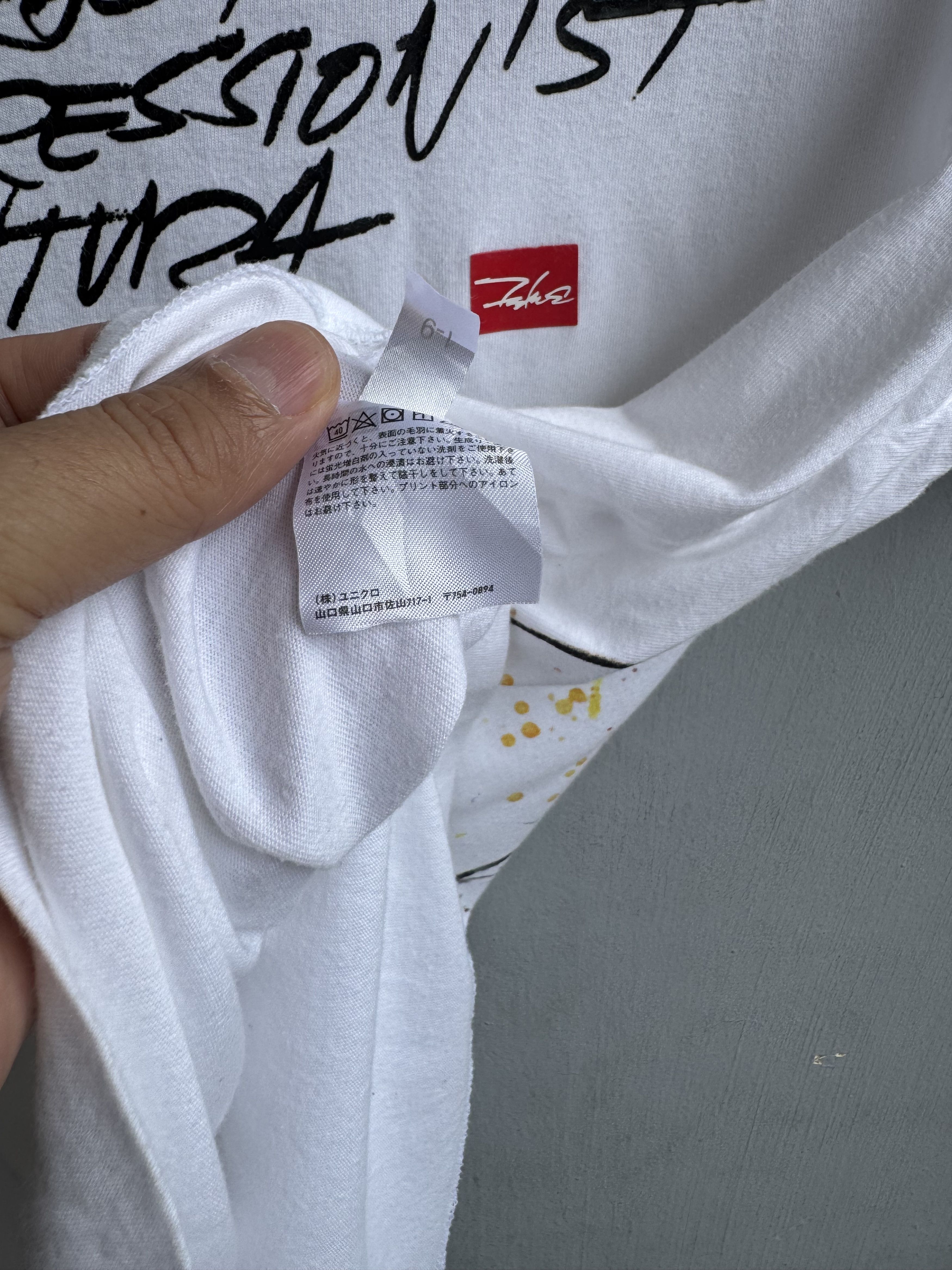 Futura × Uniqlo Futura Painted Design Uniqlo Shirt Size US M / EU 48-50 / 2 - 3 Thumbnail