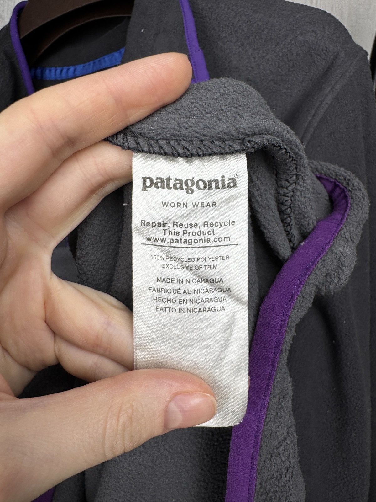 Patagonia Patagonia Micro D Snap-T Forge Grey Pullover size L Size US L / EU 52-54 / 3 - 10 Thumbnail