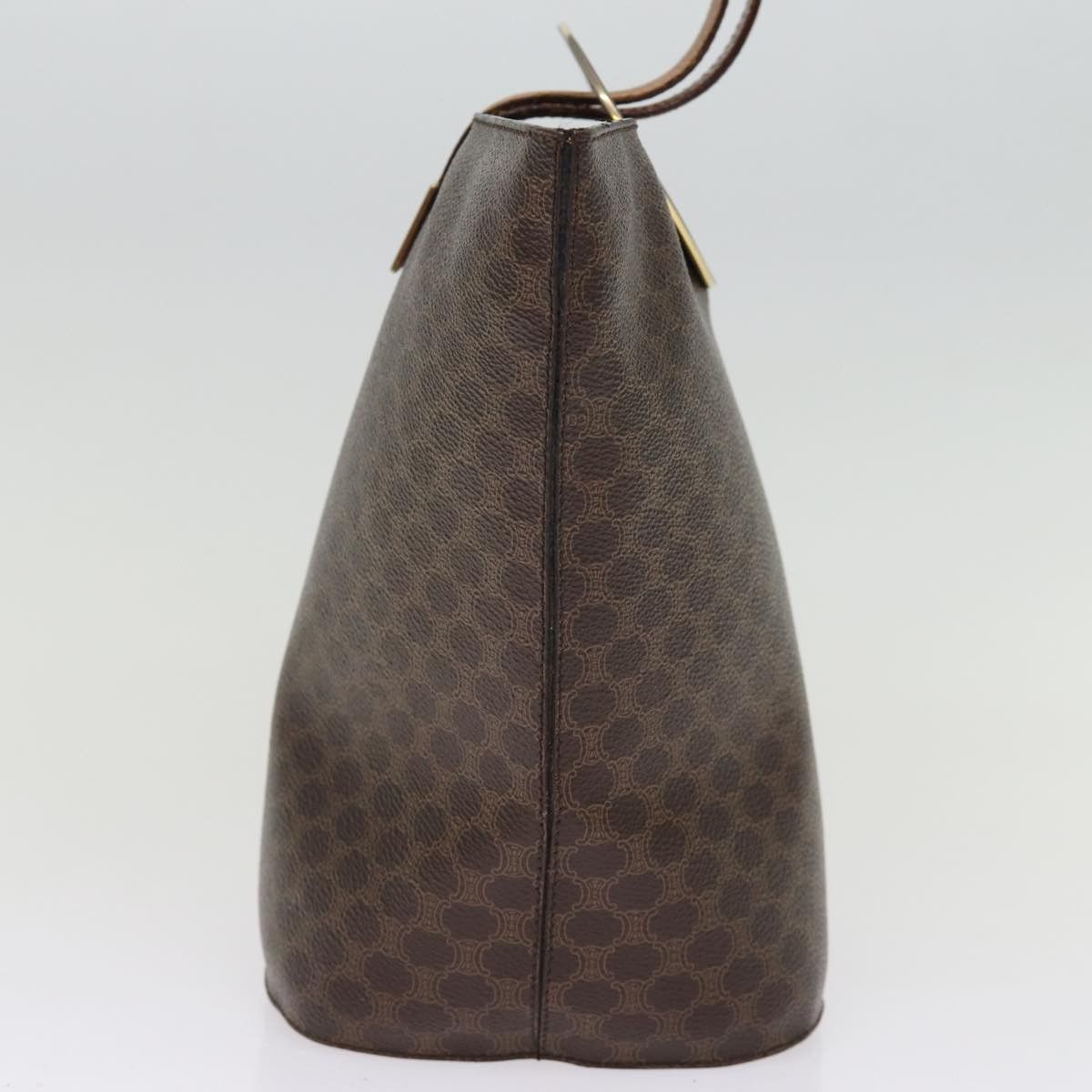Celine CELINE Macadam Canvas Shoulder Bag Pvc Brown Size ONE SIZE - 4 Thumbnail