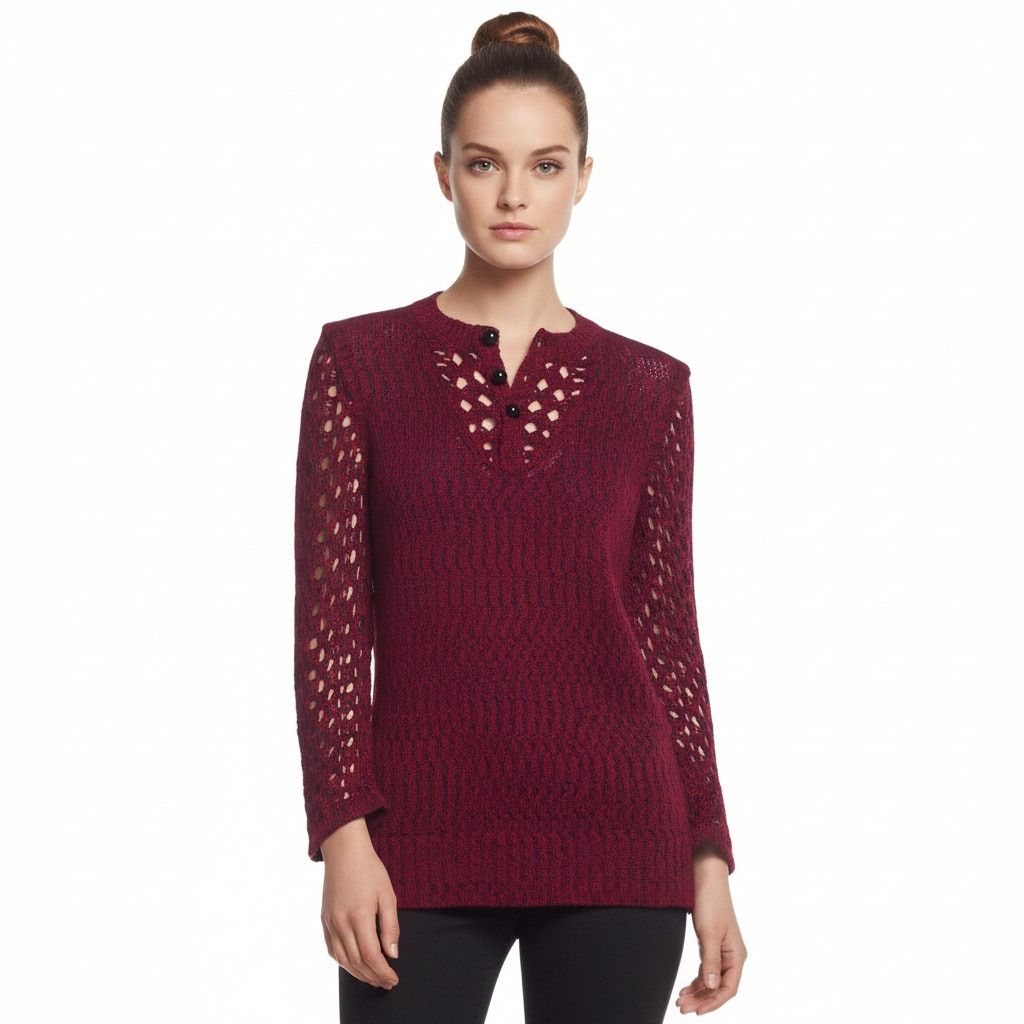 Chanel Chanel (2014 Runway Collection) Knit Sweater, M/US8/FR40 Size M / US 6-8 / IT 42-44 - 1 Thumbnail