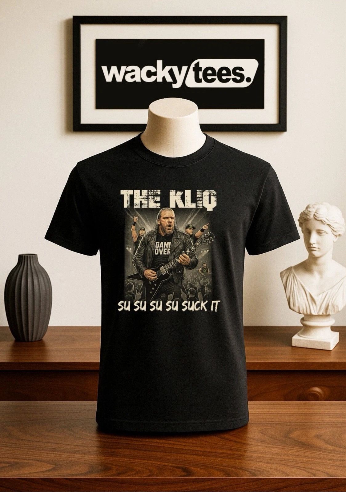 Other The Kliq Concert Wrestling Parody Suck It H Graphic Shirt Size US L / EU 52-54 / 3 - 1 Preview