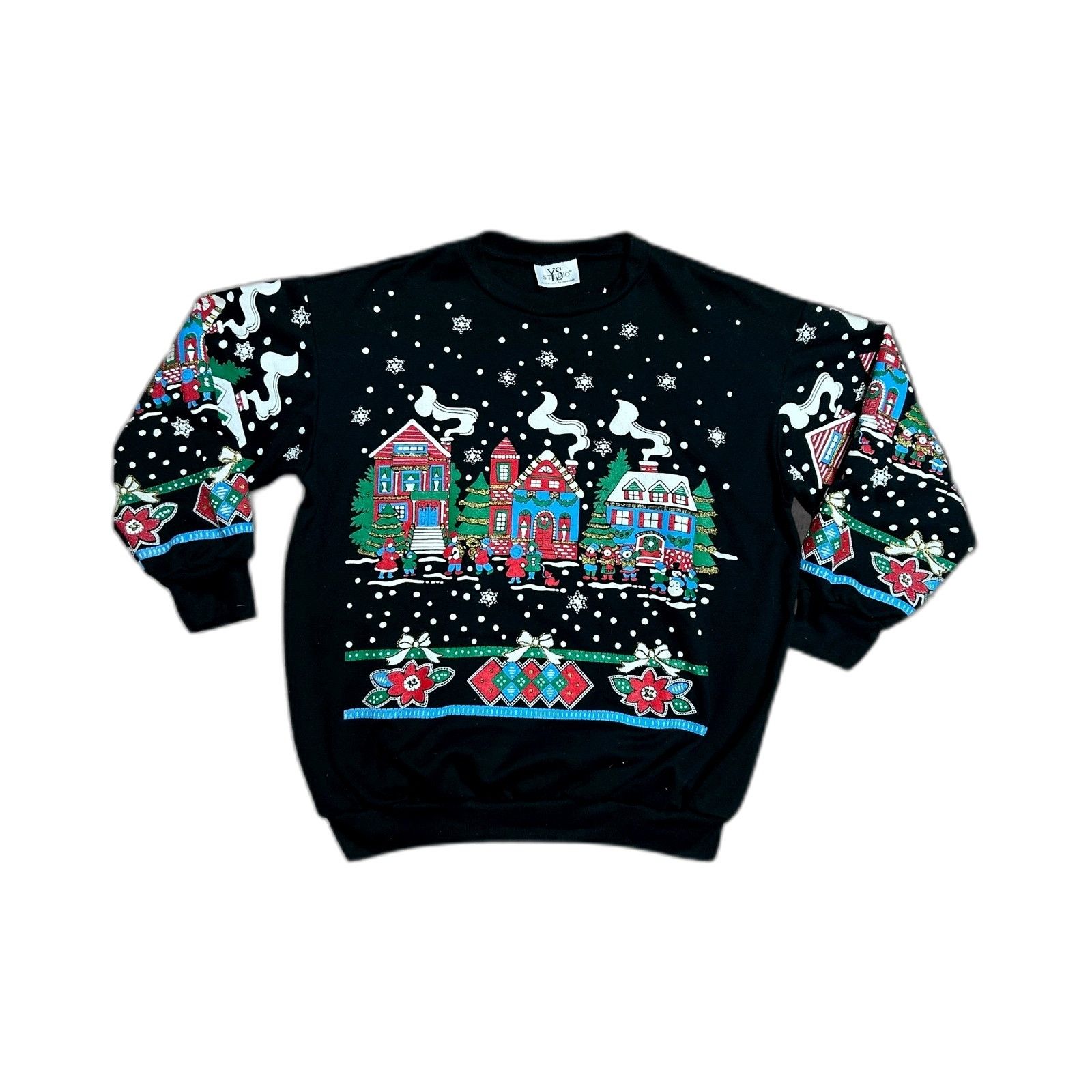 Acne Studios Vintage Christmas YS Studio Puff Print Sweater Men's 2XL Size US XXL / EU 58 / 5 - 1 Thumbnail