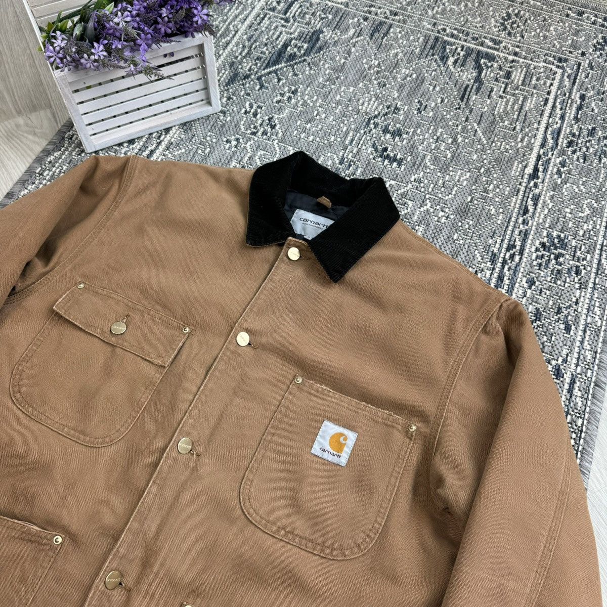 Carhartt 💥 OG CARHARTT WIP MICHIGAN CHORE COAT JACKET Size US M / EU 48-50 / 2 - 4 Thumbnail