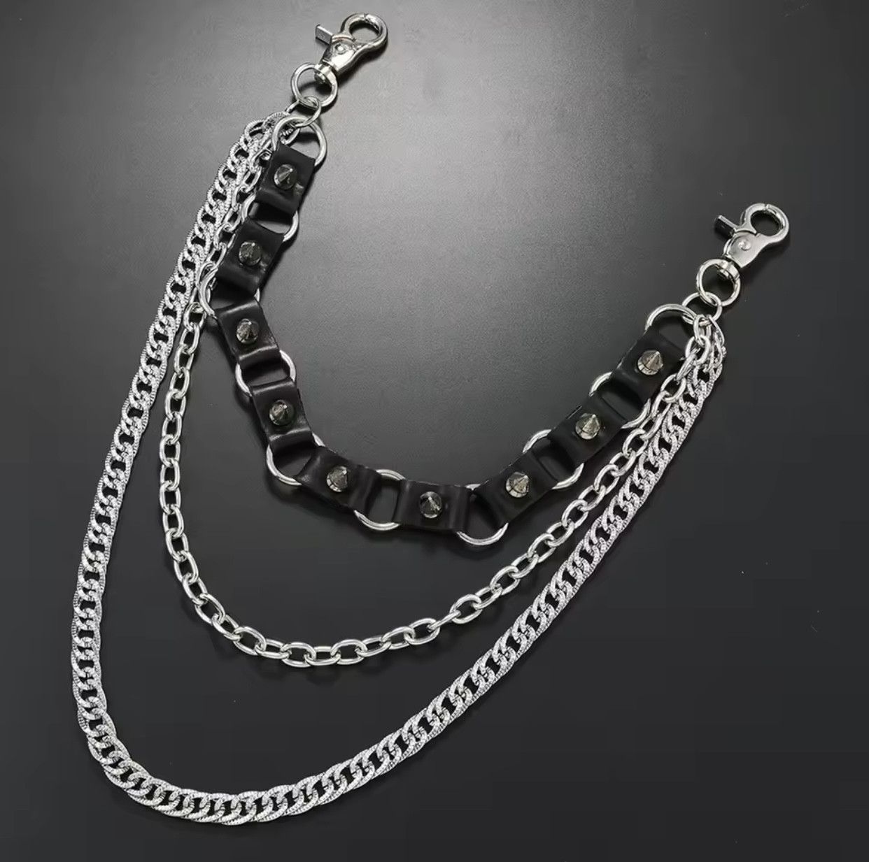 Japanese Brand × Jewelry Punk Style Multi-layer Pants Chain Size ONE SIZE - 3 Thumbnail