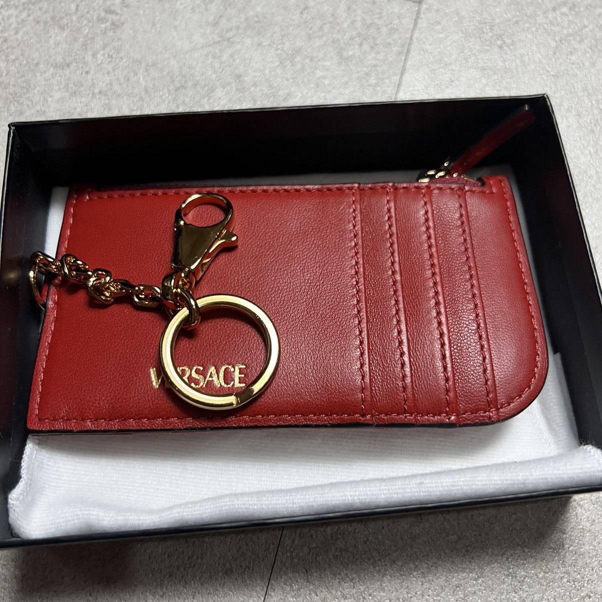 Versace New VERSACE quilting Card Case Wallet Size ONE SIZE - 3 Thumbnail