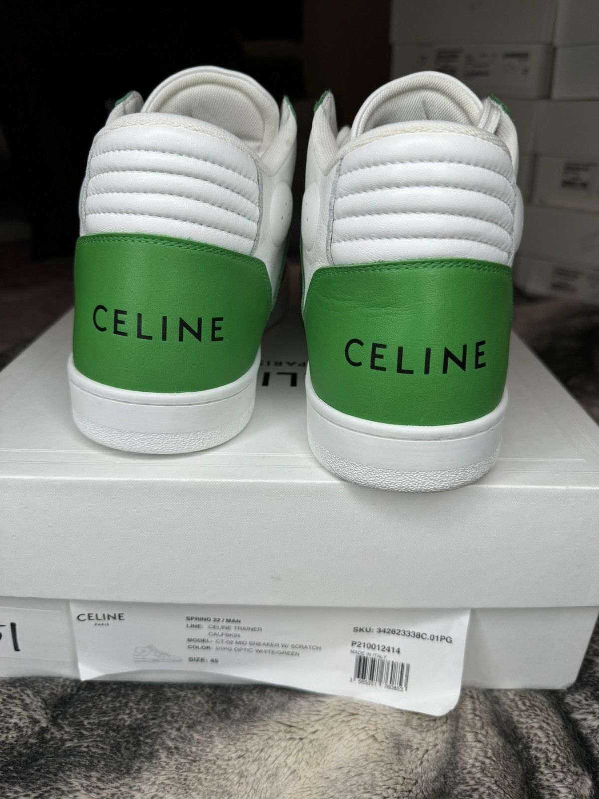 Celine Celine Paris Trainer Calfskin Size US 12 / EU 45 - 16 Thumbnail