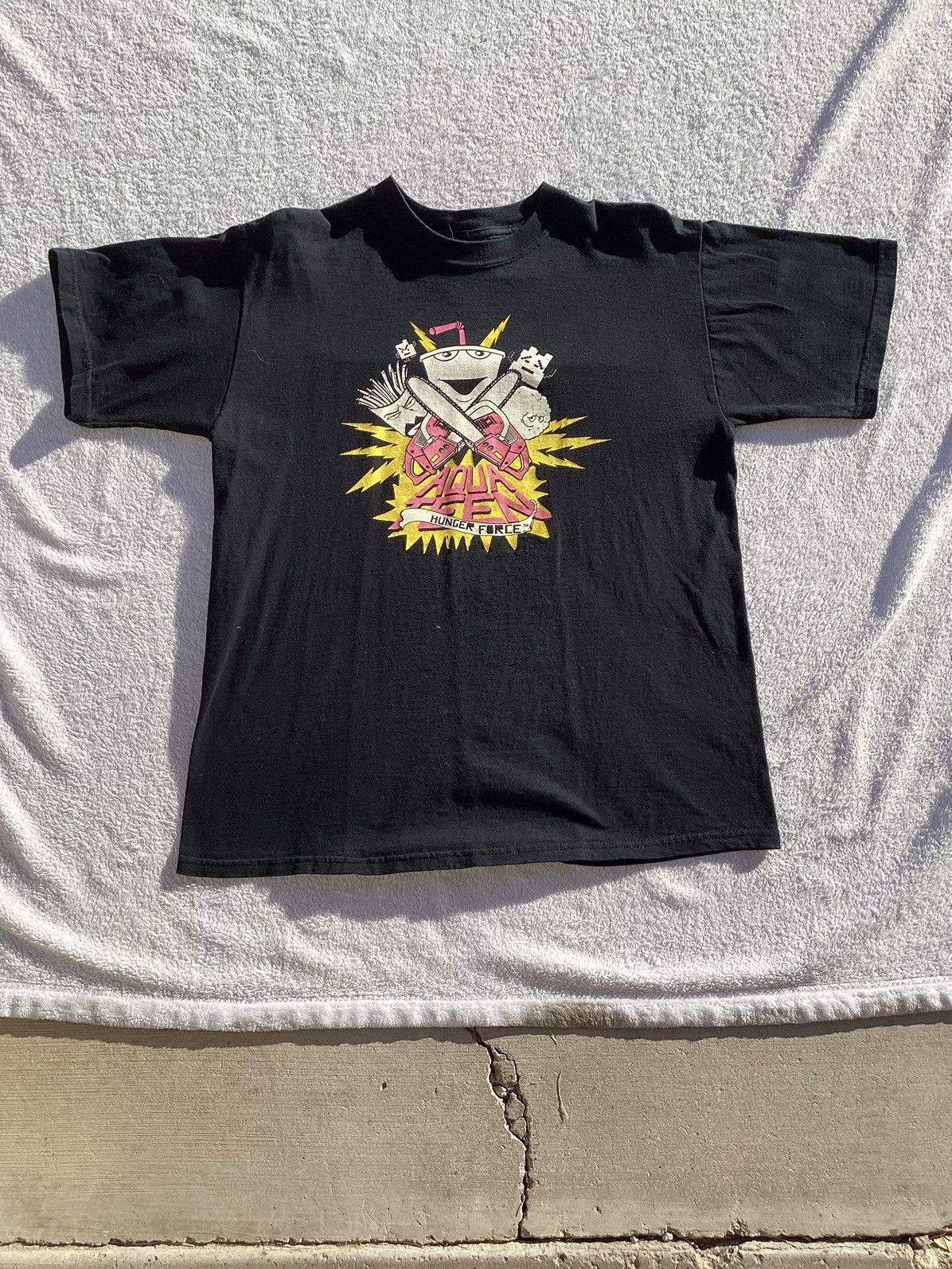 Cartoon Network Vtg 2005 aqua team Hunter force adult swim Cartoon Network T Size US M / EU 48-50 / 2 - 1 Thumbnail