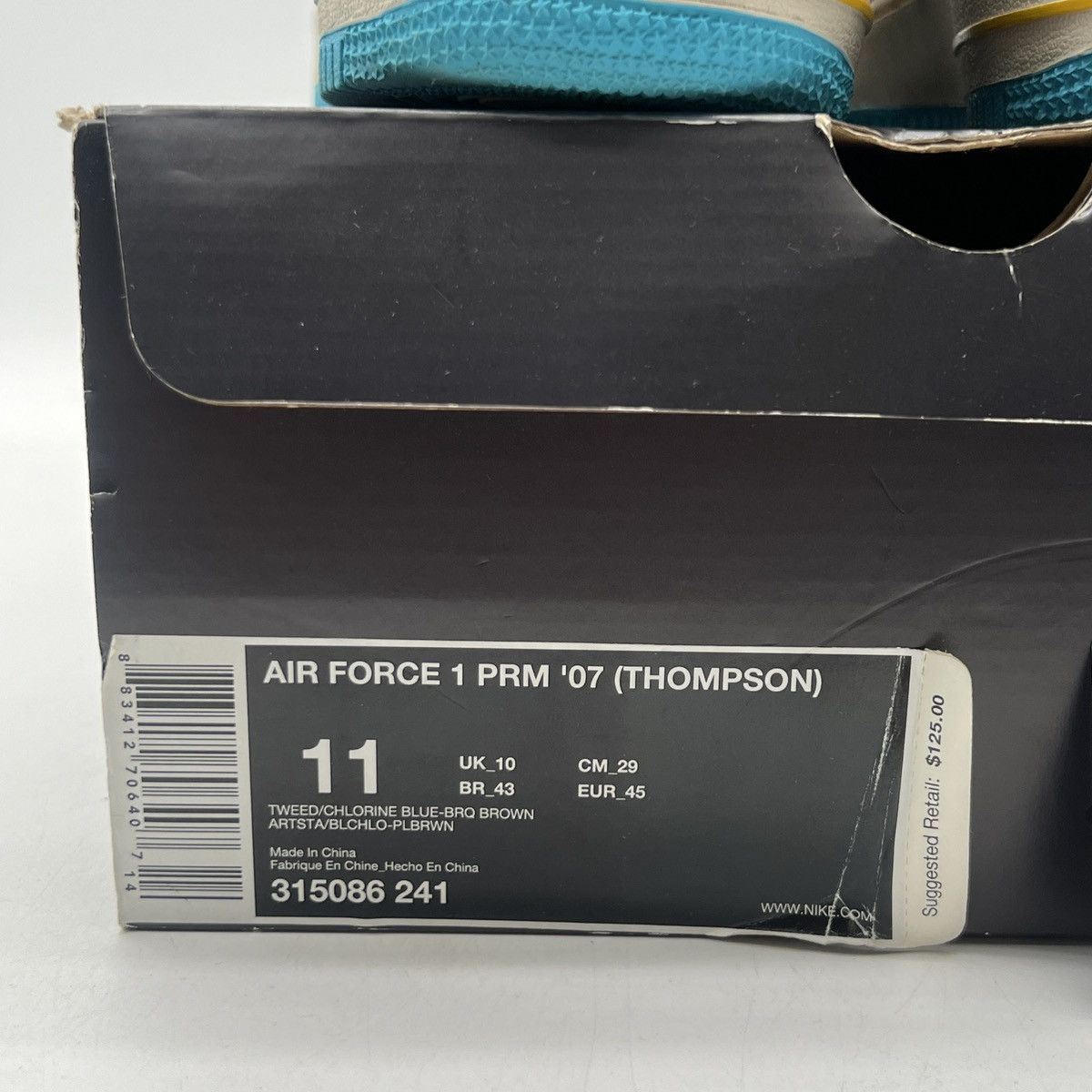 Nike Air Force 1 07 Thompson original six Size US 11 / EU 44 - 6 Thumbnail