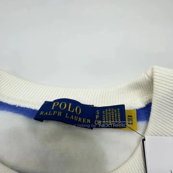 Polo Ralph Lauren Polo Ralph Lauren Unisex Wide Stripe Long Sleeve Sweatshirt Size US S / EU 44-46 / 1 - 5 Thumbnail