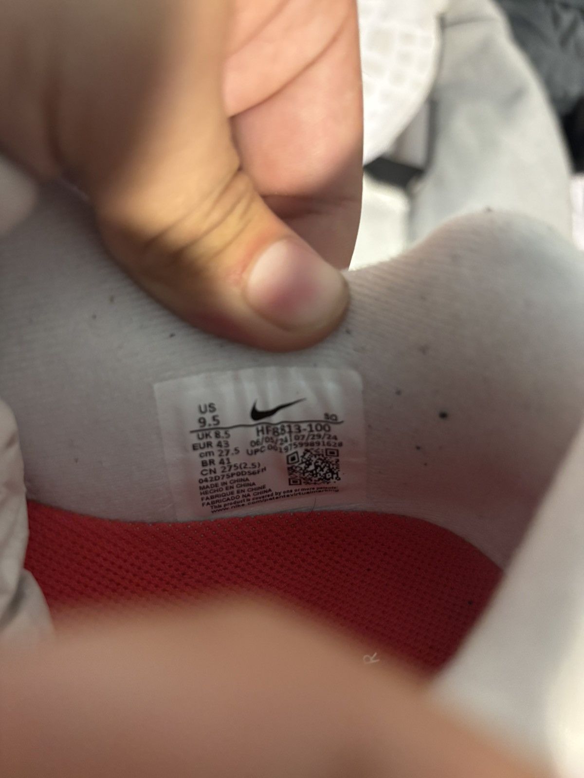 Nike × Supreme Supreme Air Max 1 Size US 9.5 / EU 42-43 - 6 Thumbnail