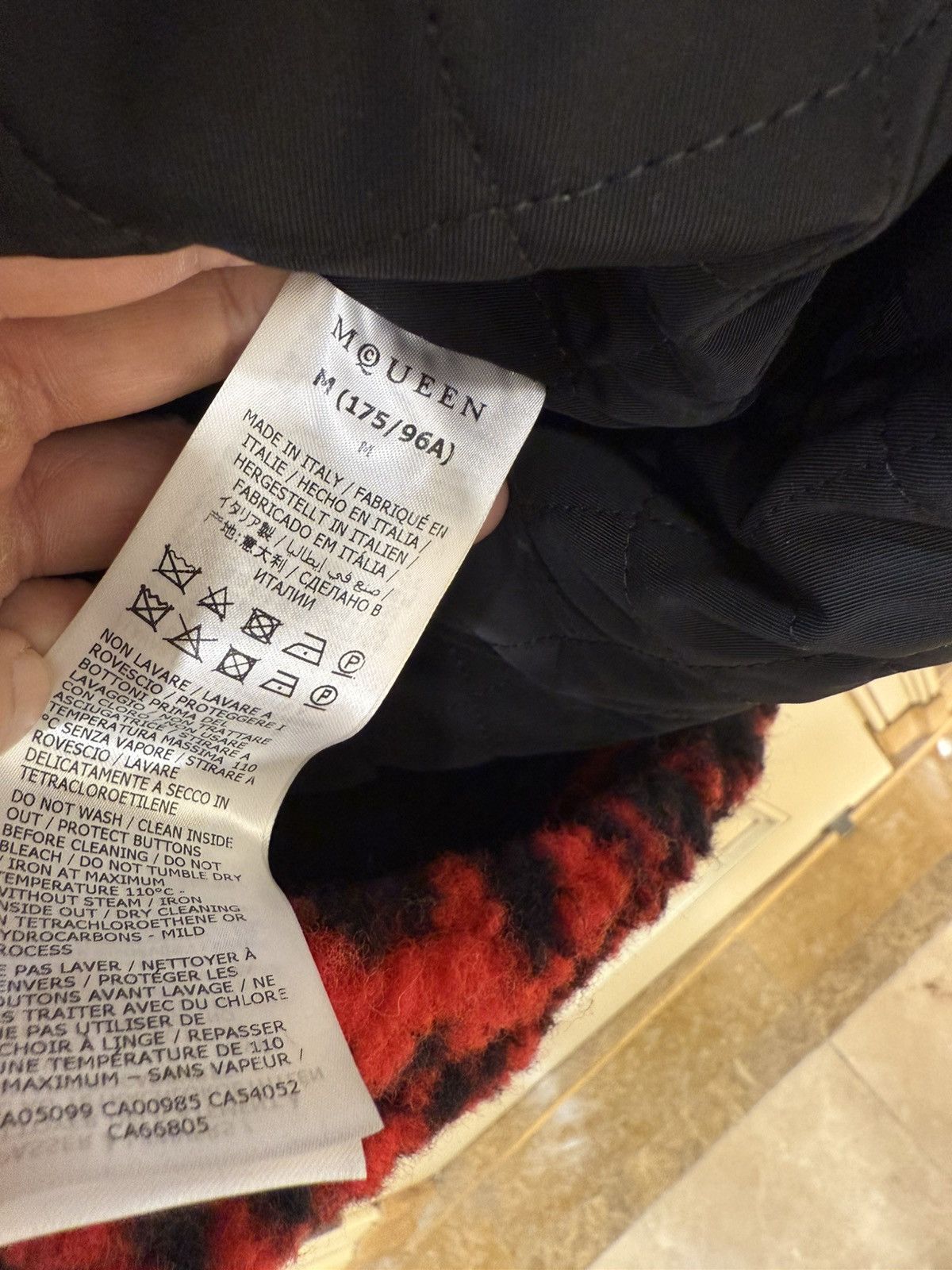 Alexander McQueen Leopard print fleece sweatshirt size M Size US M / EU 48-50 / 2 - 12 Thumbnail