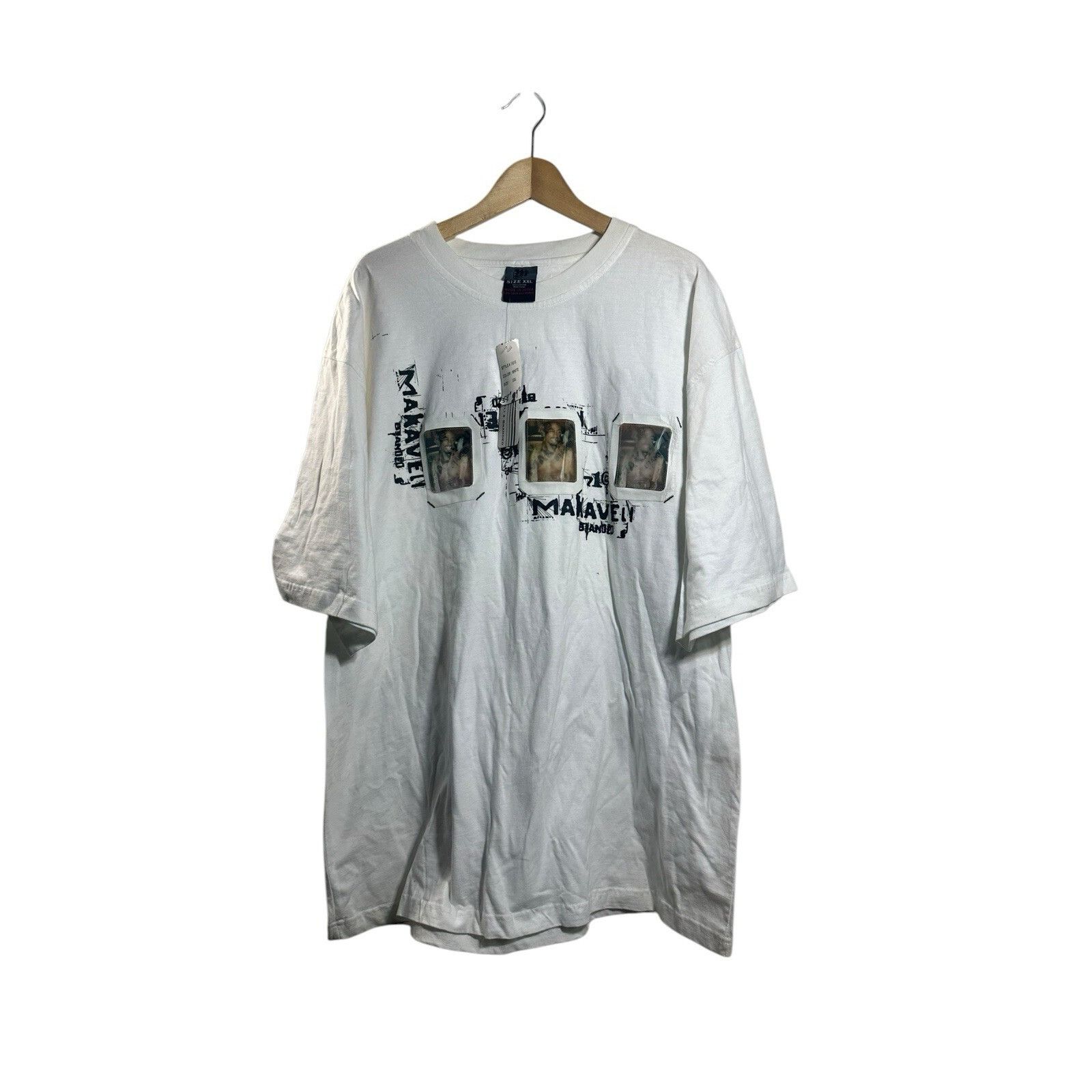 Makaveli Vintage Makaveli Branded T-Shirt Tupac Shakur 2Pac Death Row Size US XXL / EU 58 / 5 - 1 Thumbnail