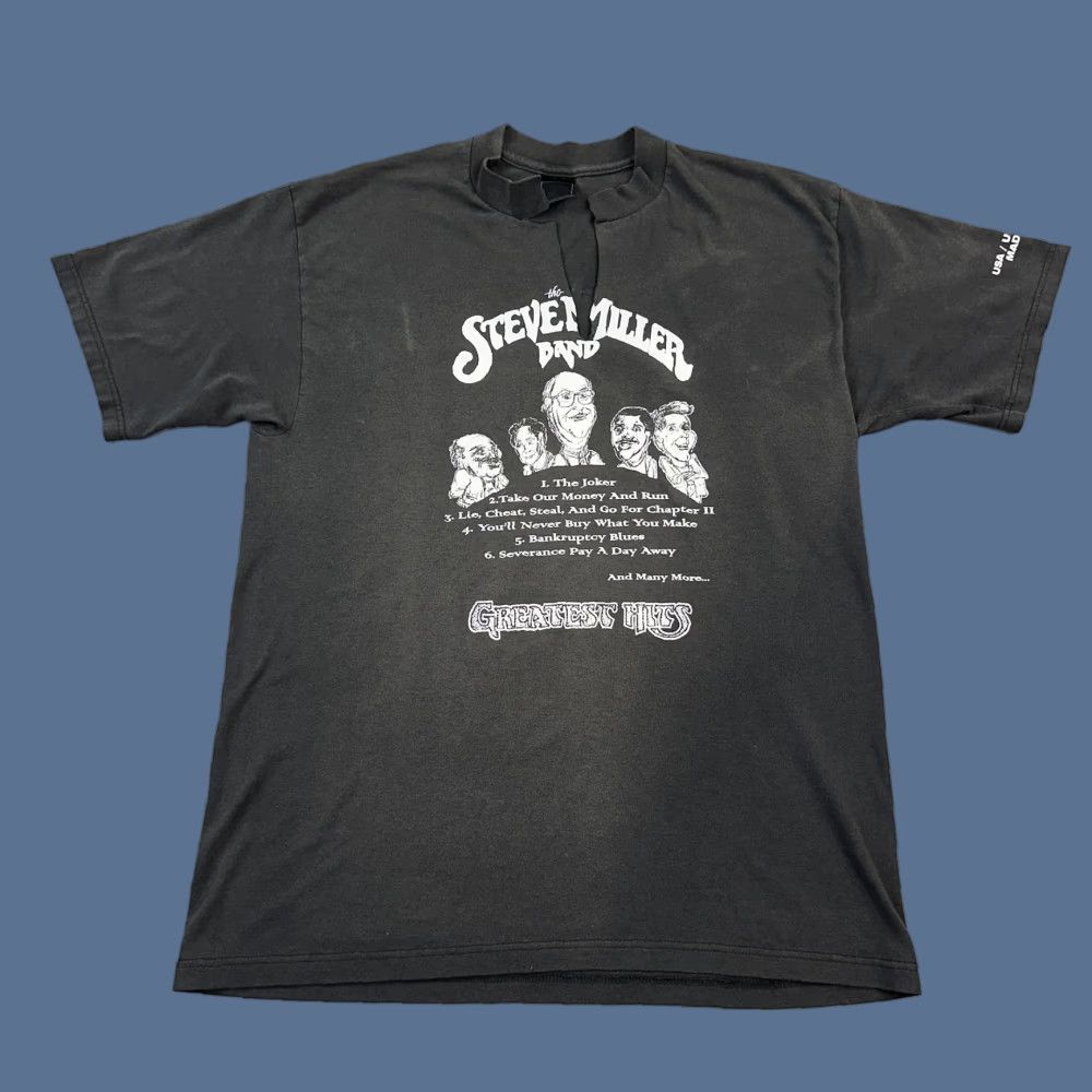 Vintage VINTAGE Steve Miller Band Shirt Mens XL 2005 Bankruptcy Tour Tee USA Union Made Size US XL / EU 56 / 4 - 1 Thumbnail