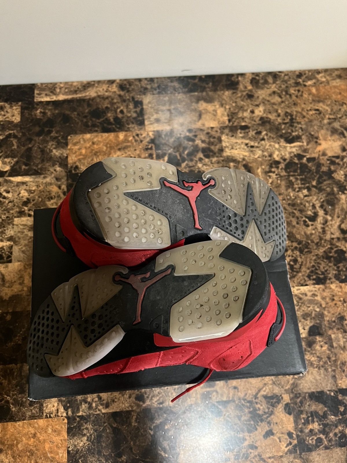 Jordan Brand × Nike Nike Air Jordan 6 Retro Toro Bravo Size 7Y(GS) Pre-Owned Size US 7 / EU 40 - 5 Thumbnail