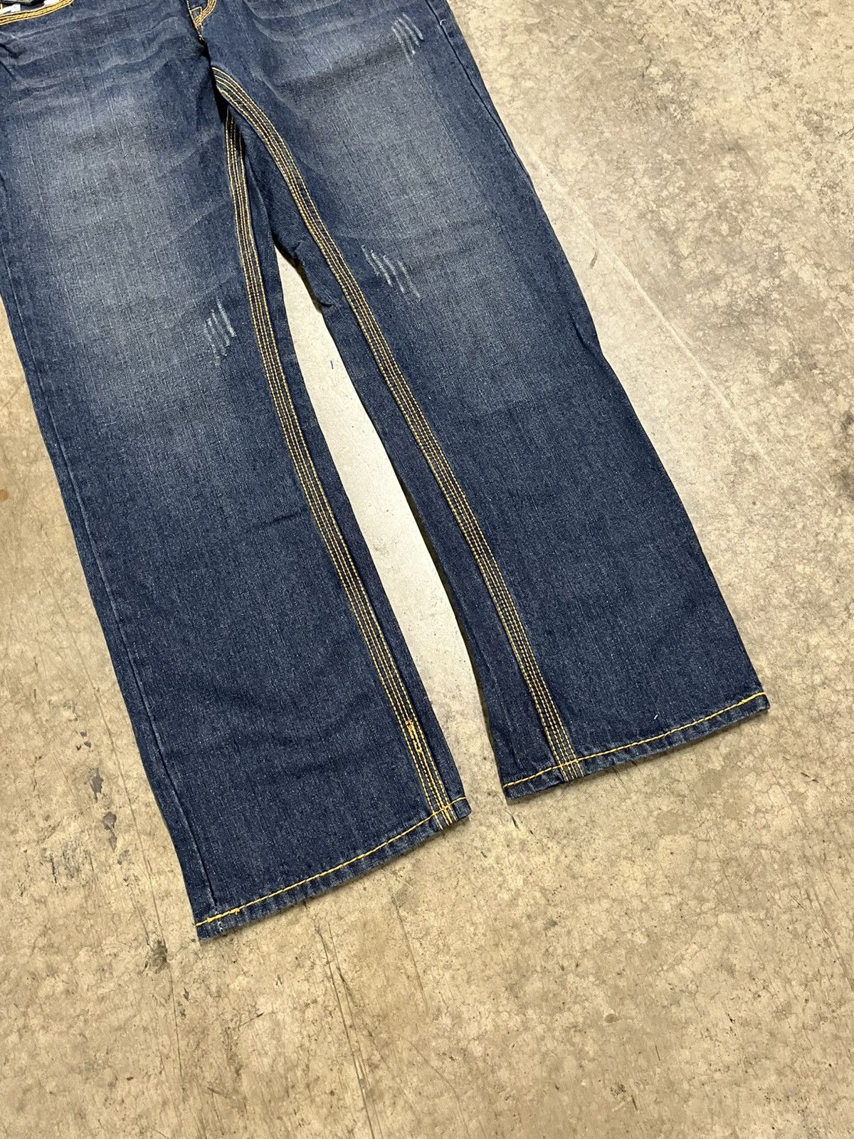 True Religion × Vintage True religion baggy fit wide leg rare denim skater y2k hype Size US 36 / EU 52 - 9 Thumbnail