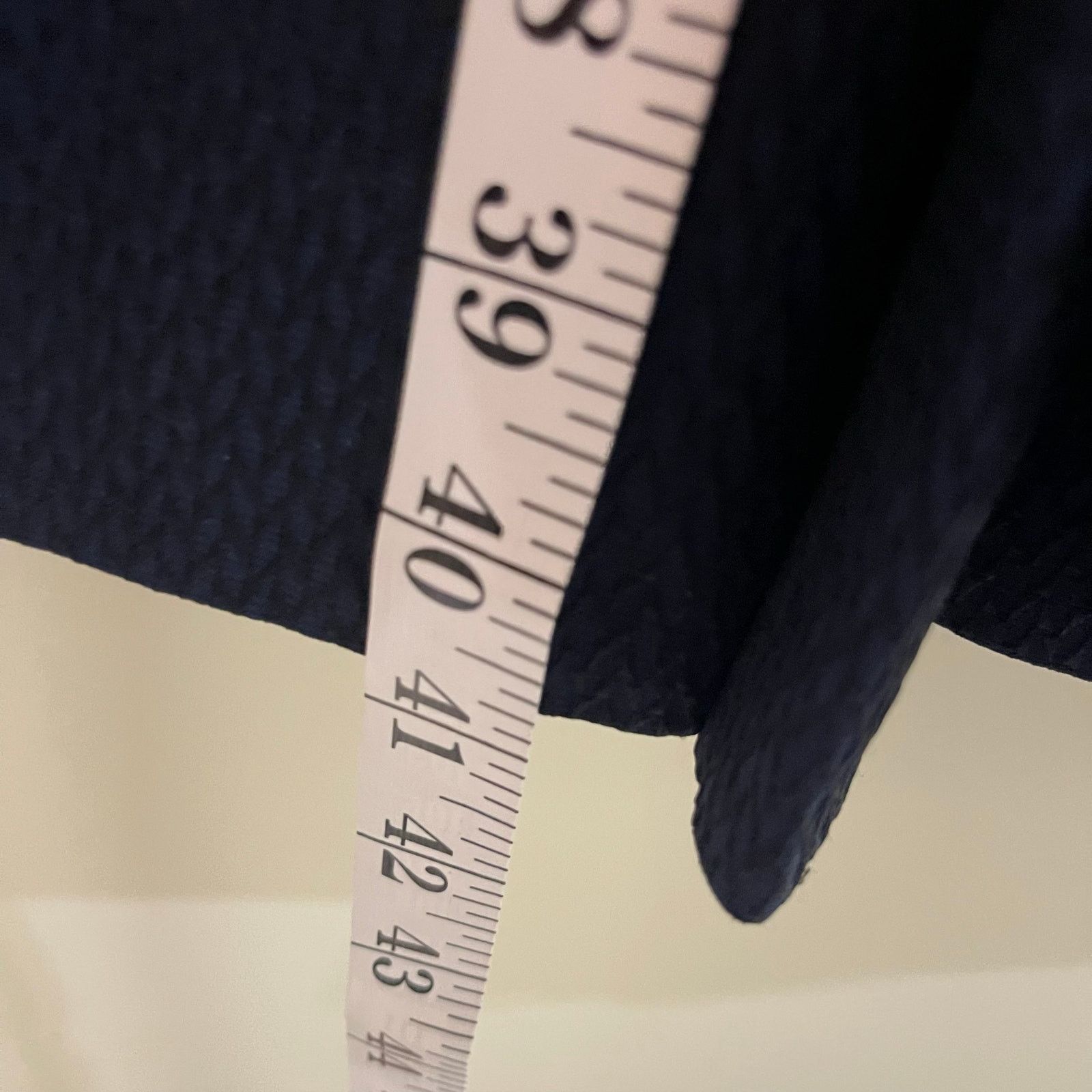 Kenzo Kenzo navy A-line texture sleeveless dress sz 36 US XS Size XS / US 0-2 / IT 36-38 - 7 Thumbnail