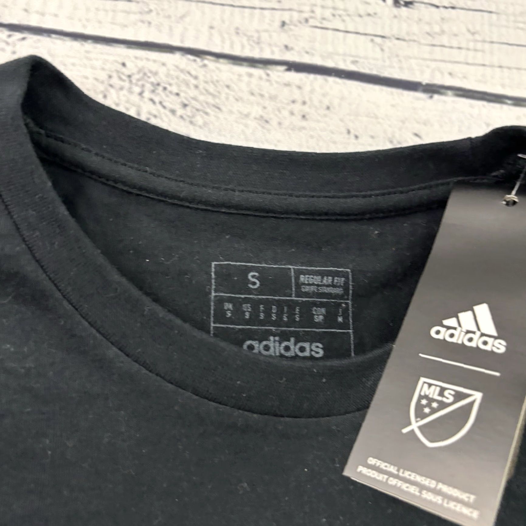Adidas Adidas Messi #10 Short Sleeve T Shirt MLS Soccer Men's Small Black Size US S / EU 44-46 / 1 - 2 Thumbnail