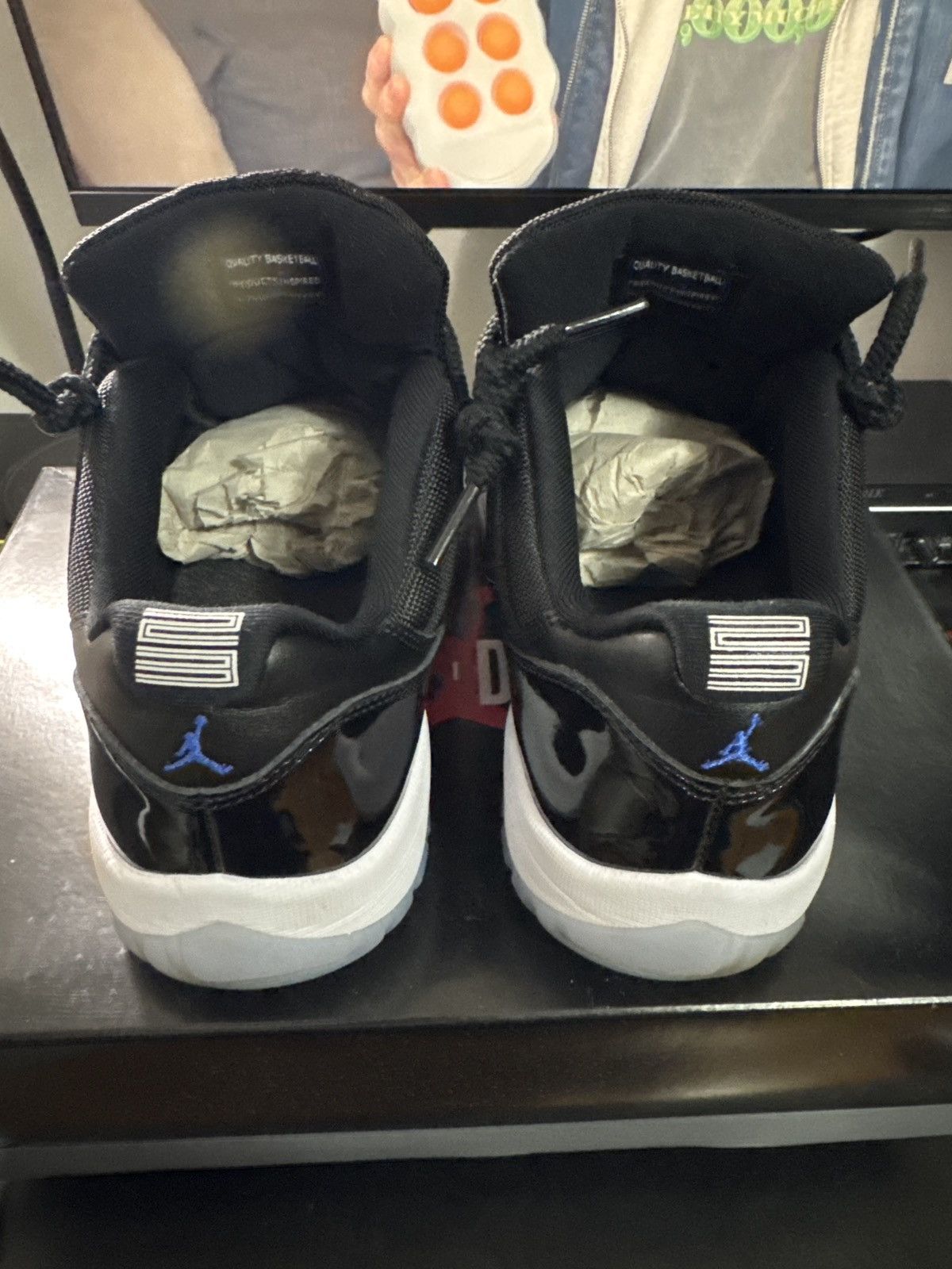 Jordan Brand Jordan 11 Low Space Jam Size US 8.5 / EU 41-42 - 4 Thumbnail