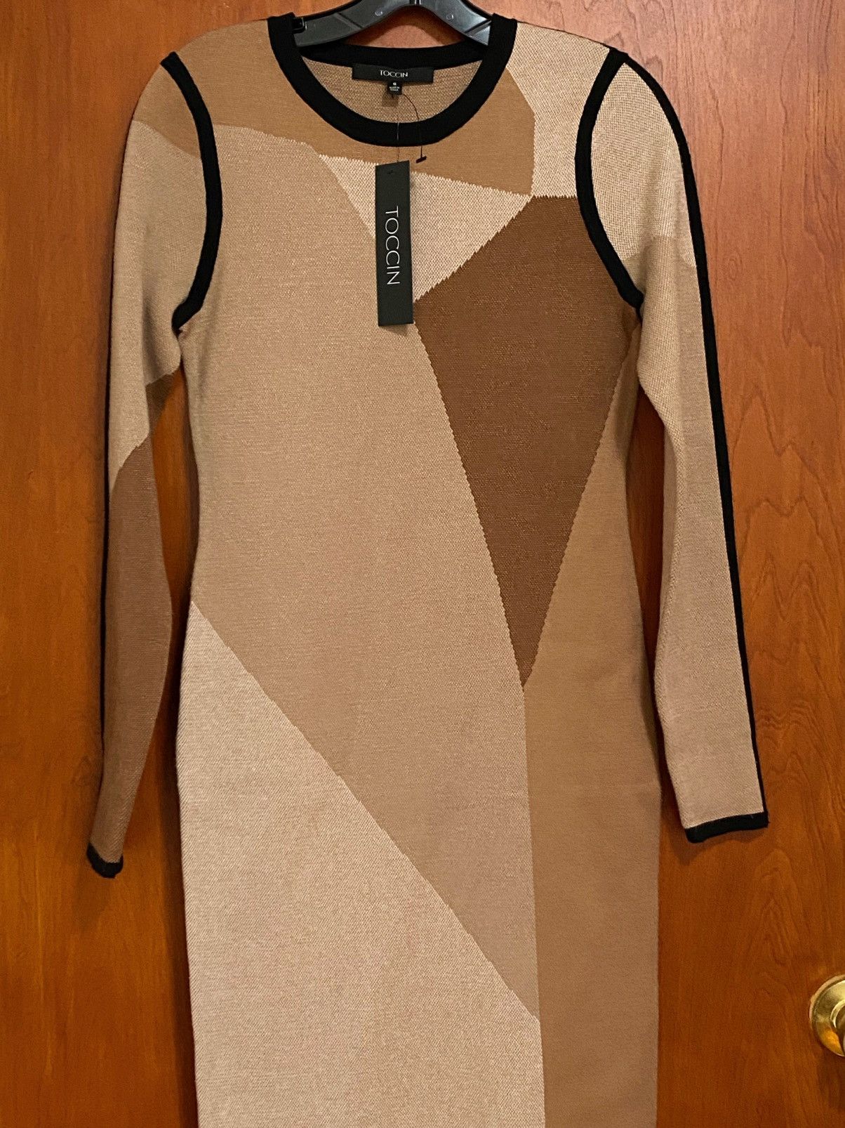Other Toccin Colorblocked Knit Midi-Dress size S Size S / US 4 / IT 40 - 7 Thumbnail