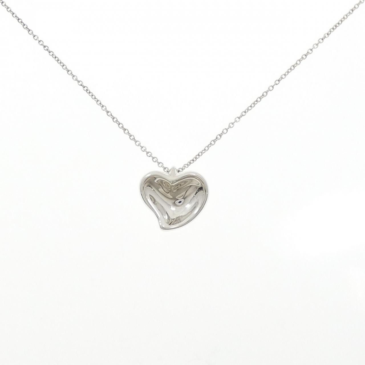 Tiffany & Co. Tiffany & Co. Tiffany Curved Heart 925 Silver Necklace Metal Necklace DUTY FREE for USA Size ONE SIZE - 1 Thumbnail
