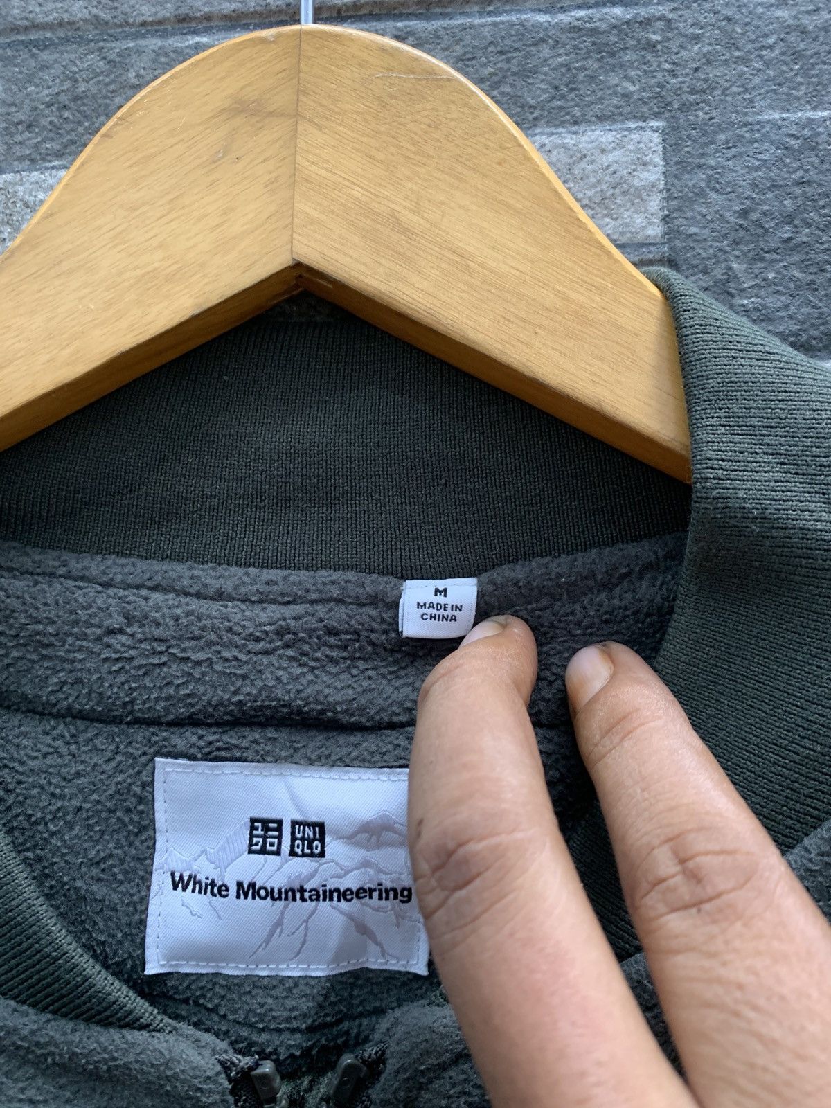 Uniqlo × White Mountaineering Uniqlo x White Mountaineering Fleece Jacket Size US L / EU 52-54 / 3 - 4 Thumbnail