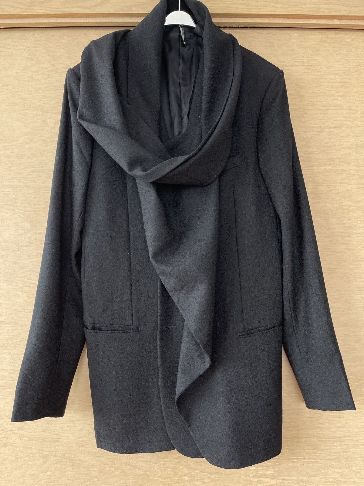 Dior Dior Homme Scarf Collar Tailored Jacket, Kris Van Assche, 52 Size 52R - 1 Thumbnail