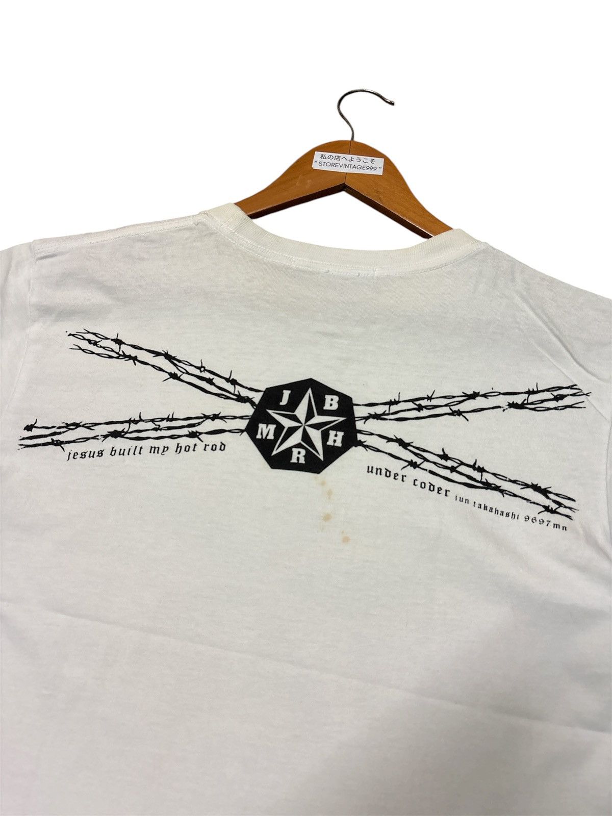Undercover ‼️RARE‼️UNDERCOVER JBMHR “JESUS BUILT MY HOT ROD” TSHIRT TEE💥 Size US S / EU 44-46 / 1 - 10 Thumbnail