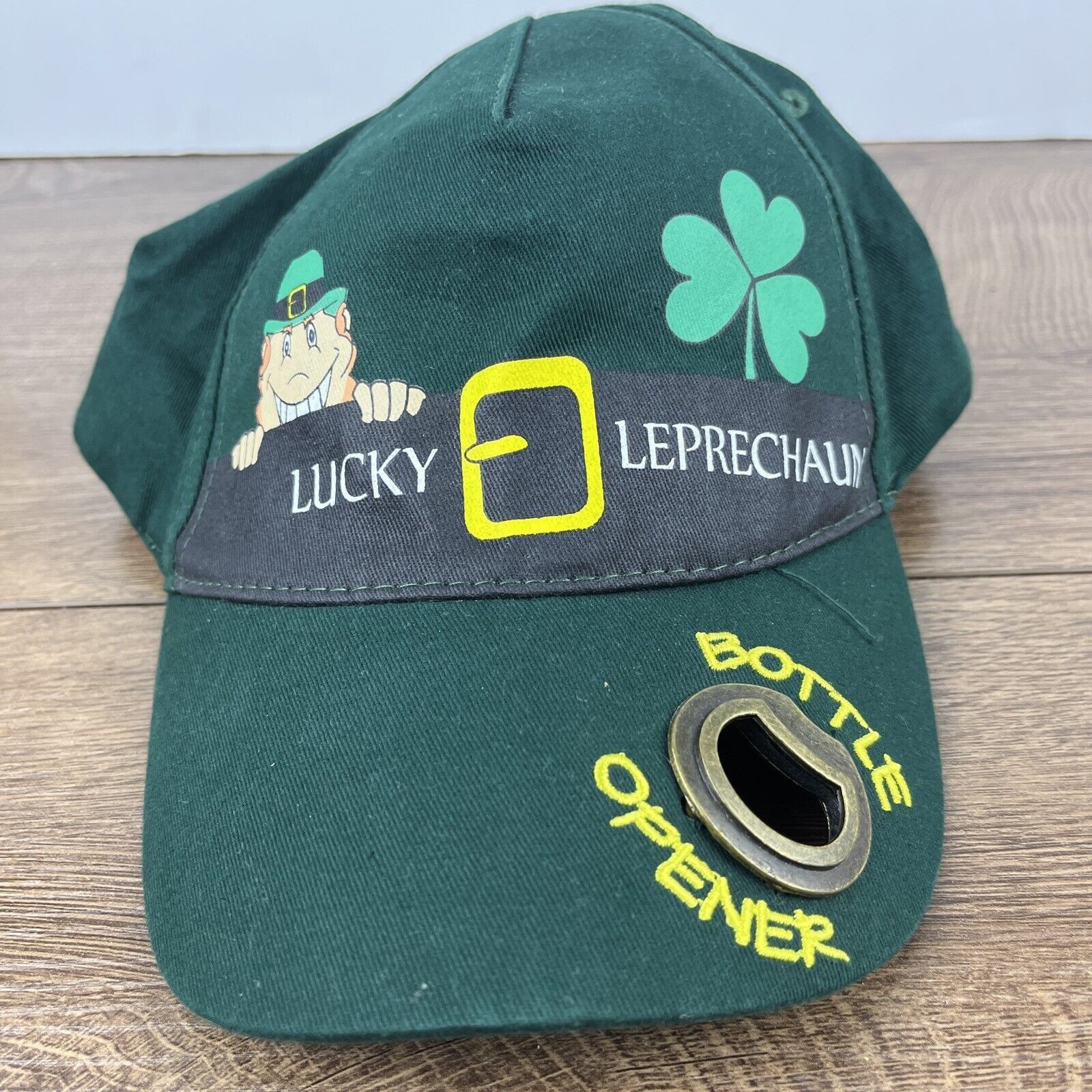 Other Lucky Leprechaun Hat Bottle Opener Green Hat Adjustable Adul Size ONE SIZE - 6 Thumbnail