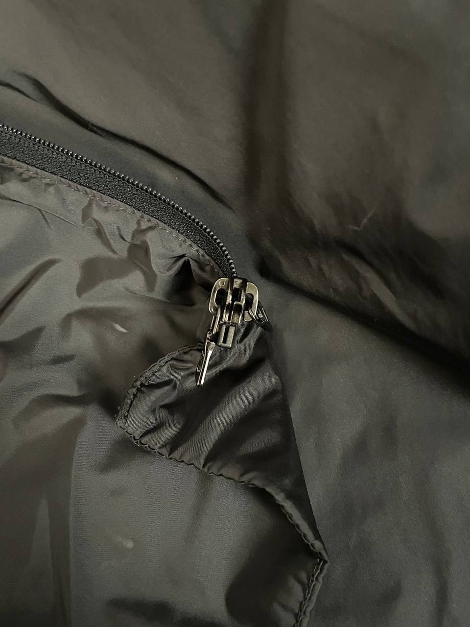 Prada Prada Nylon Jacket Zip Grey Trench Size US L / EU 52-54 / 3 - 11 Thumbnail