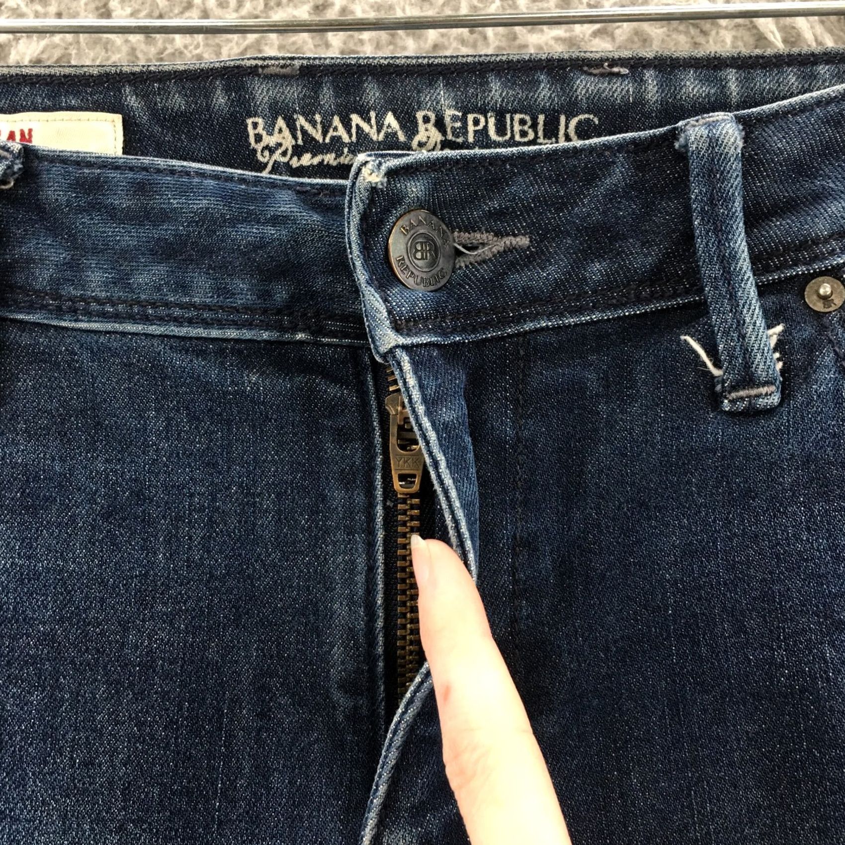 Banana Republic Banana Republic Jeans Womens 8 Bootcut Denim Stretch Blue Denim 32x33 Regular Size 30" / US 8 / IT 44 - 3 Thumbnail