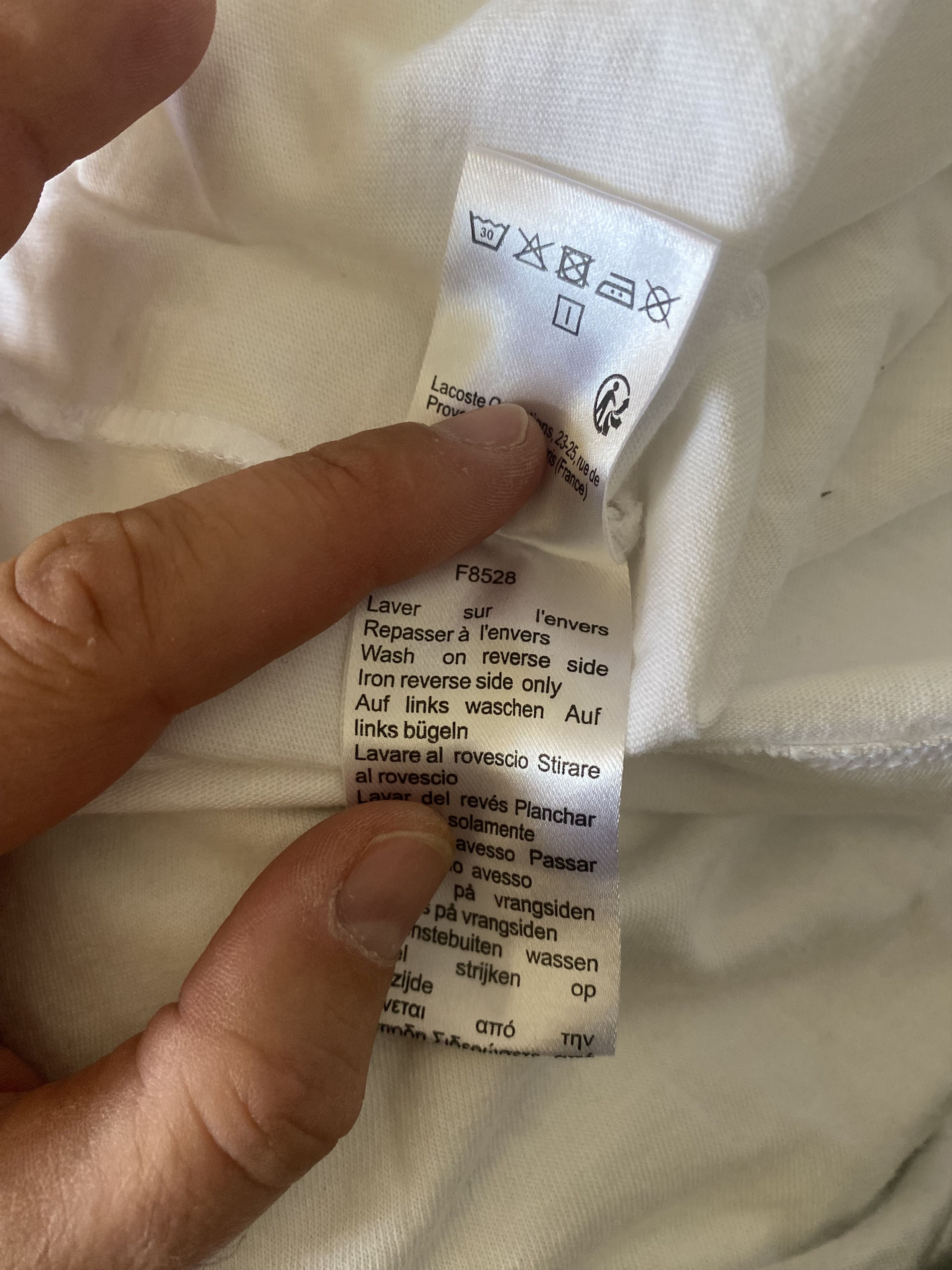 Lacoste LACOSTE T-shirt mens - XL - like new - UNIQUE Size US XL / EU 56 / 4 - 6 Thumbnail