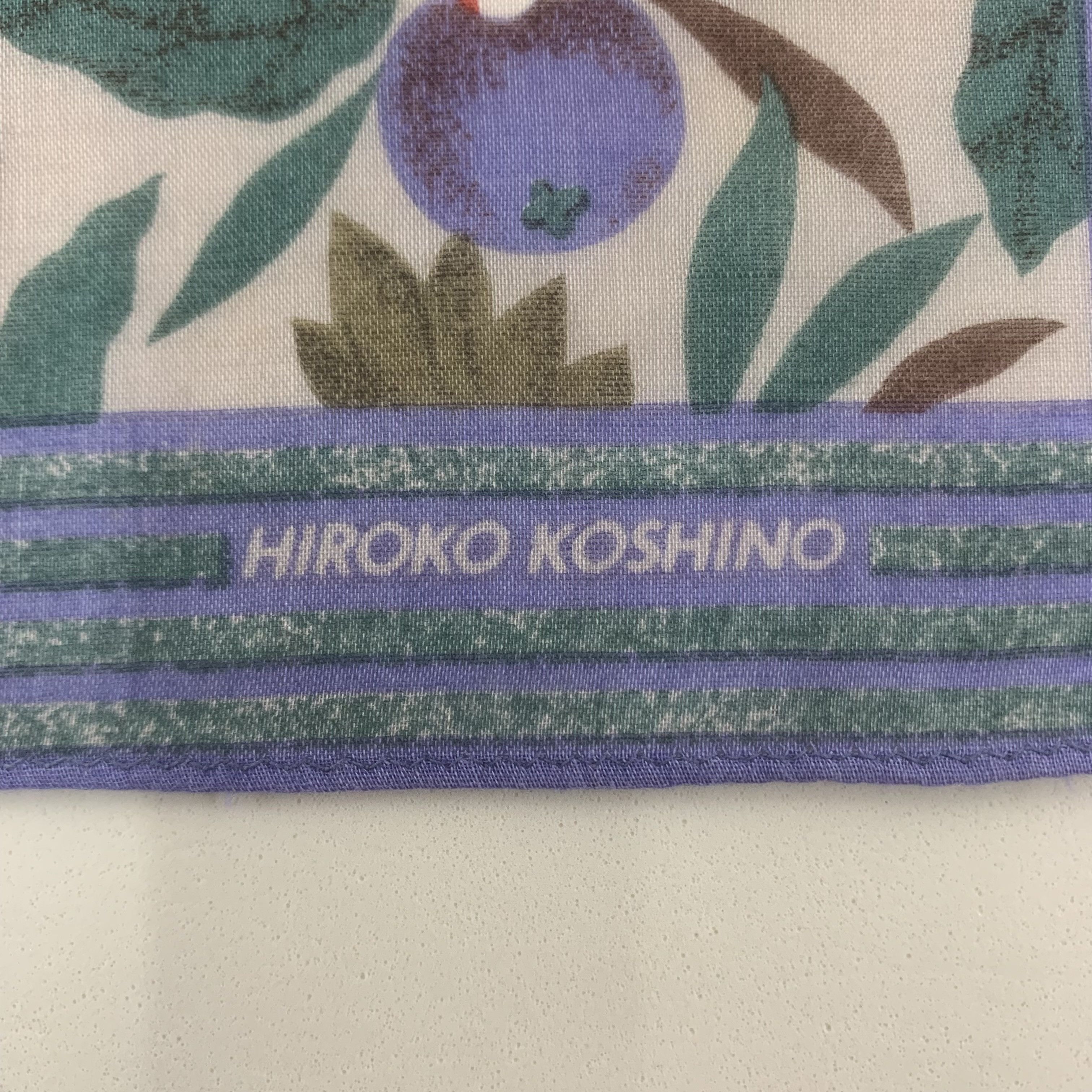 Hiroko Koshino Homme Hiroko Koshino Handkerchief Bandana Neckerchief TB3455 Size ONE SIZE - 4 Thumbnail