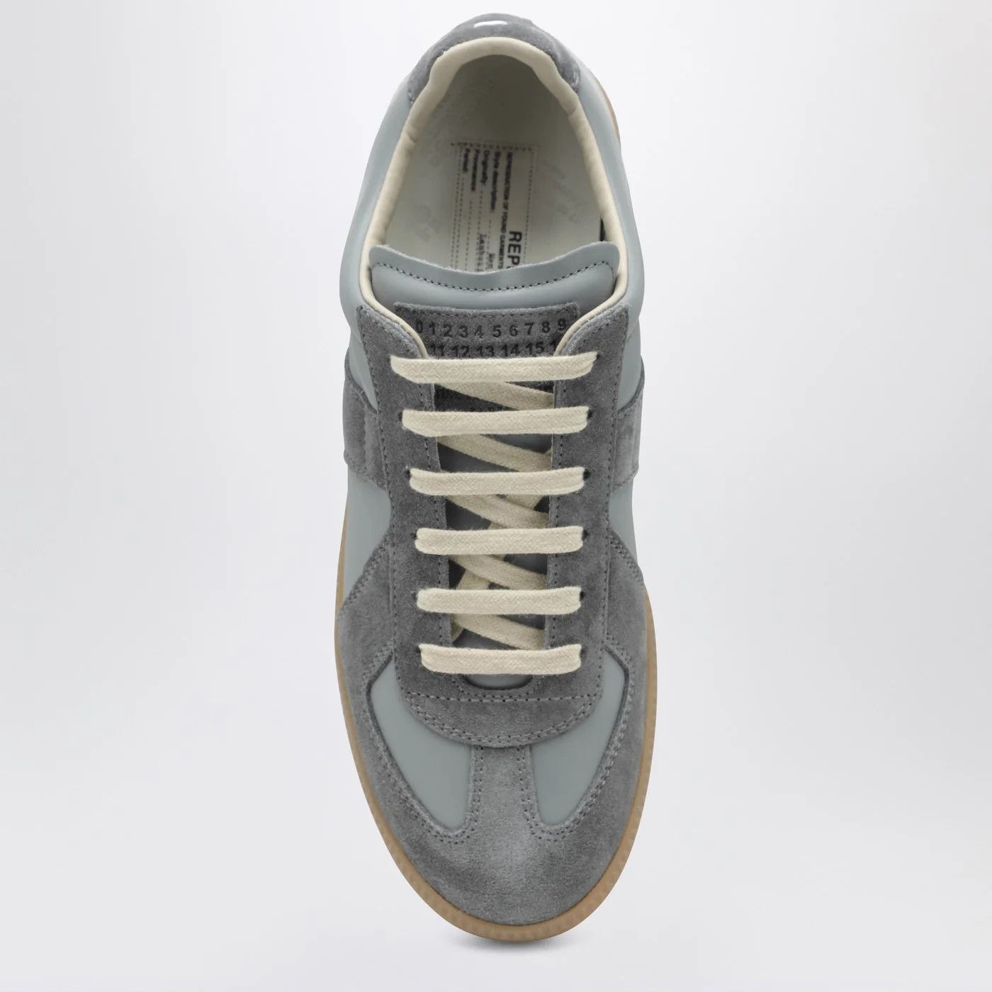 Maison Margiela o1d2blof0426 Low-Top Sneakers in Gray Size US 11 / IT 41 - 3 Thumbnail